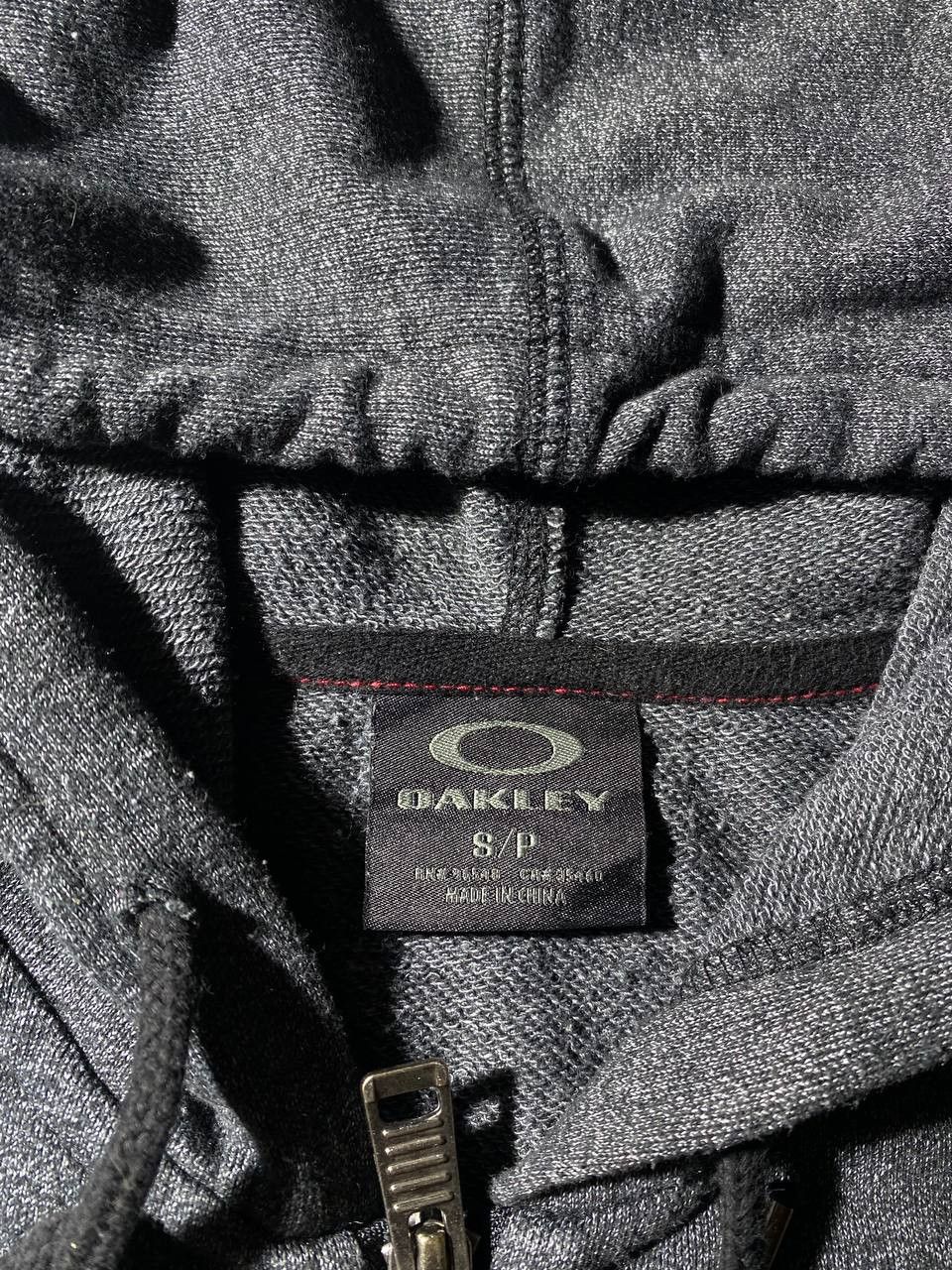 Oakley × Vintage Oakley Zip-Hoodie Men’s Medium Gray Size US S / EU 44-46 / 1 - 5 Thumbnail