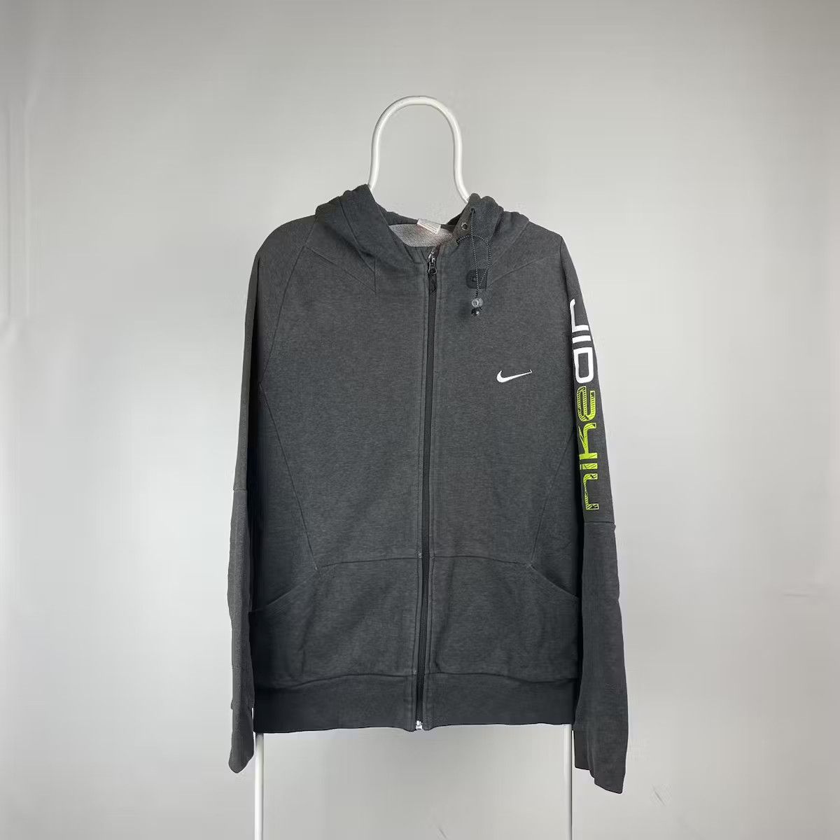 Nike Nike zip hoodie vintage sportswear logos size XLarge Size US XL / EU 56 / 4 - 1 Thumbnail
