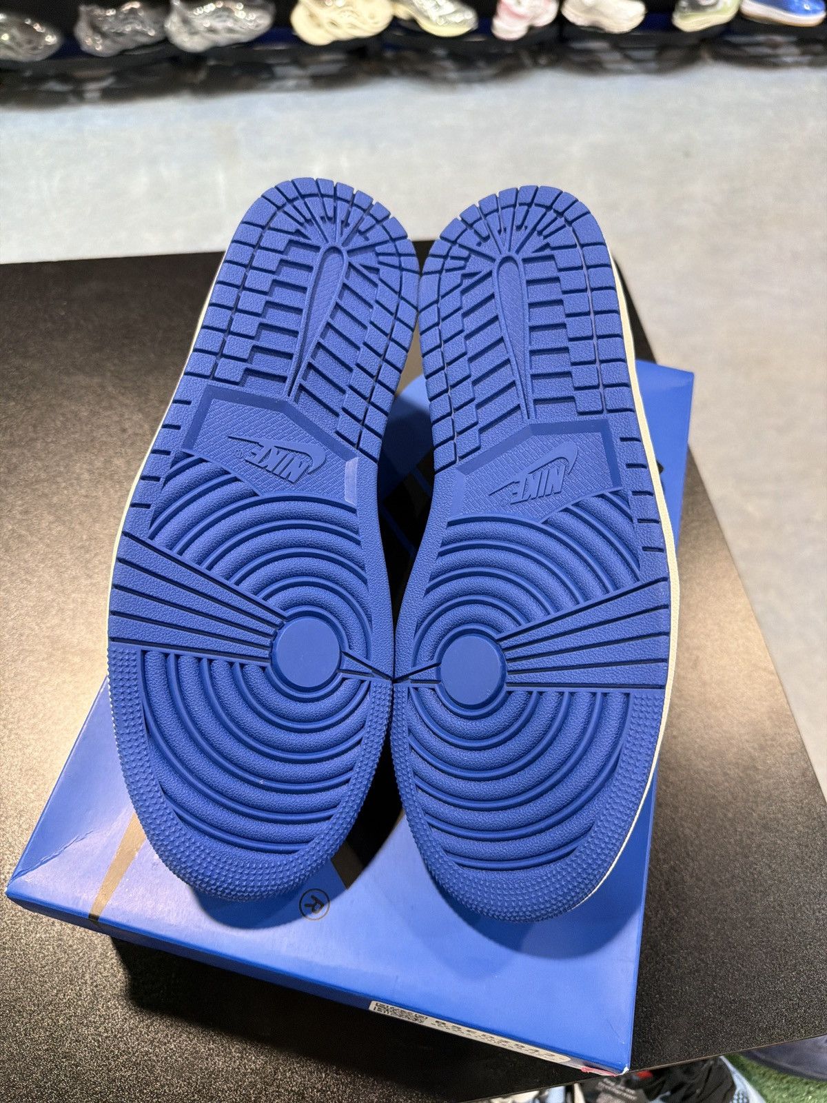 Jordan 1 Low Royal Toe Size-9.5 Brand New Quick Shipping