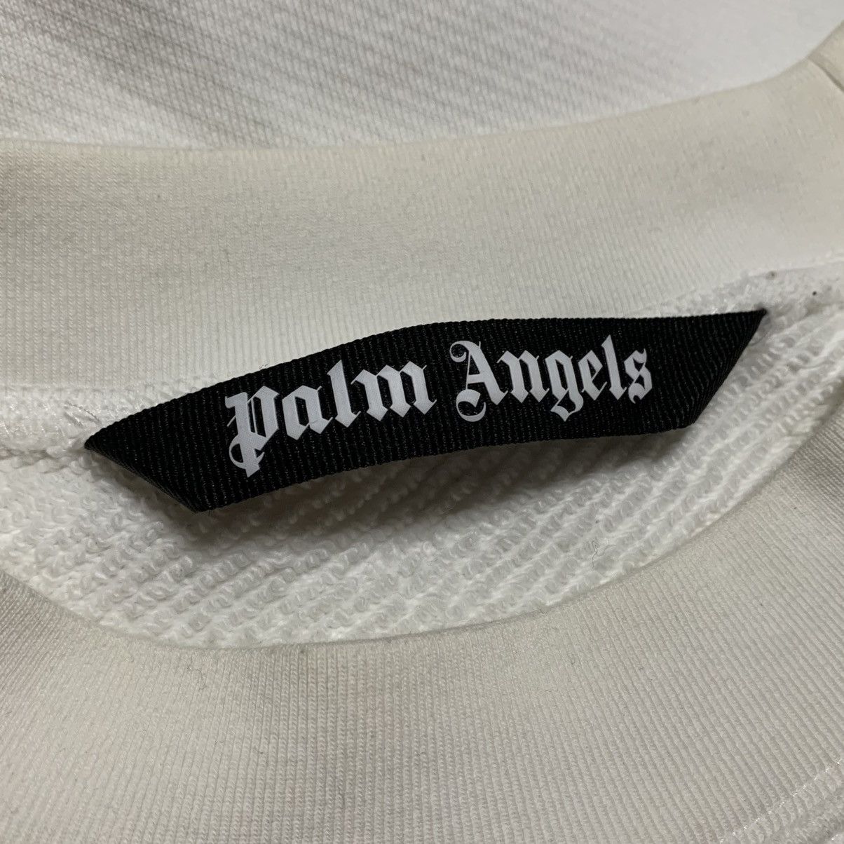 Palm Angels Palm Angels Large Gecko Graphic White Sweatshirt Crewneck Size US L / EU 52-54 / 3 - 6 Thumbnail