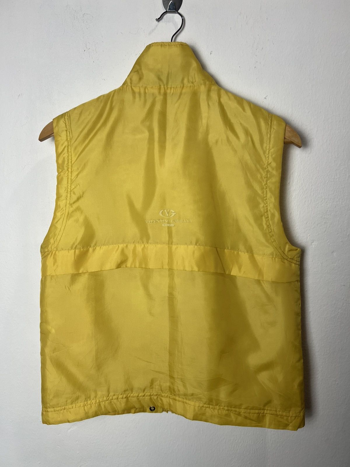Valentino Vintage Valentino Gabbana Nylon Zip Up Vest Size US M / EU 48-50 / 2 - 2 Thumbnail