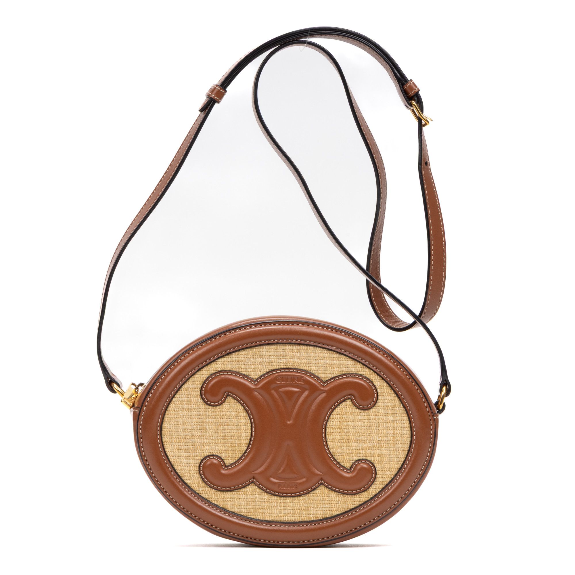 Celine Triomphe Oval Crossbody Small Size ONE SIZE - 1 Thumbnail