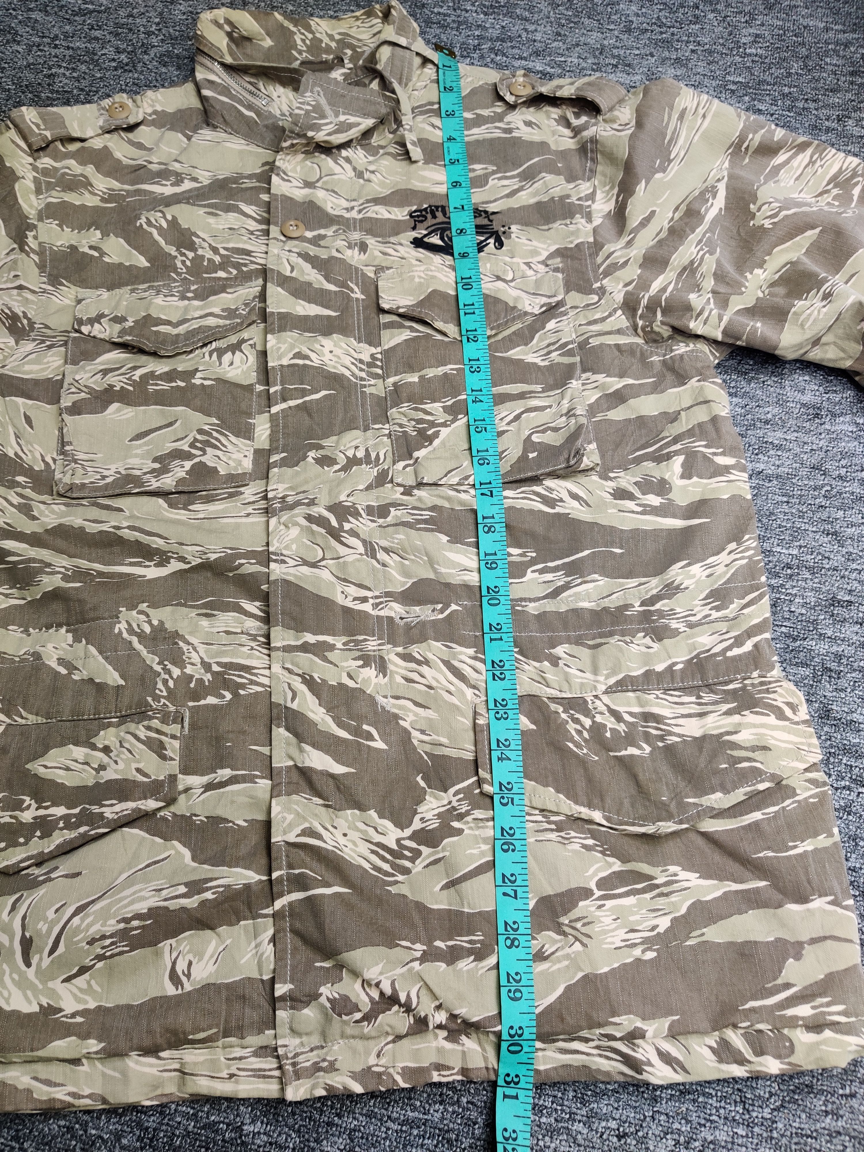 Stussy Vintage Stussy Queen's Square Chapter Camou Jacket Size US L / EU 52-54 / 3 - 19 Thumbnail