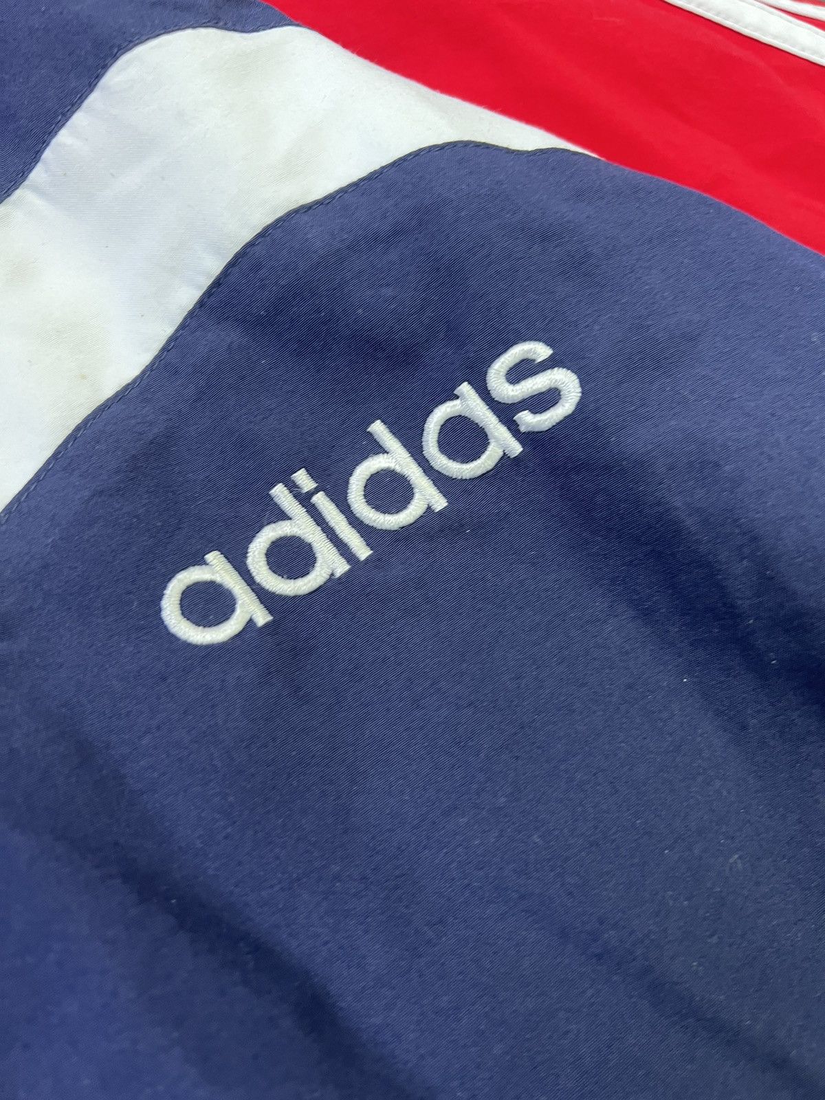 Adidas × Vintage Vintage Balenciaga style Adidas Track Jacket Very Rare Retro Size US XL / EU 56 / 4 - 4 Thumbnail