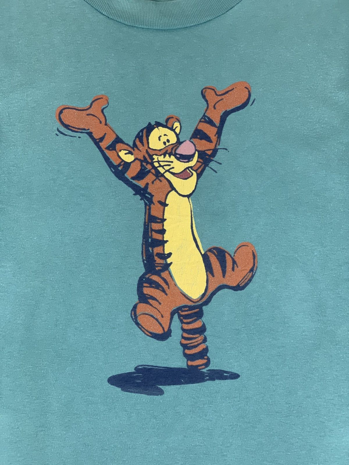 Disney Vintage Tigger Disney Single Stich Tshirt Size US S / EU 44-46 / 1 - 5 Thumbnail