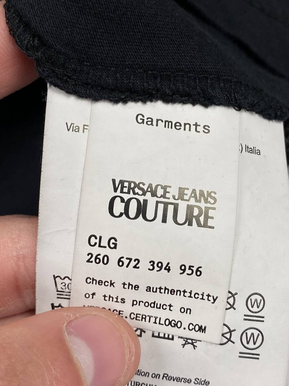 Versace Versace Jeans Couture Baroque Big Logo T-Shirt Men Size M Size US M / EU 48-50 / 2 - 7 Thumbnail