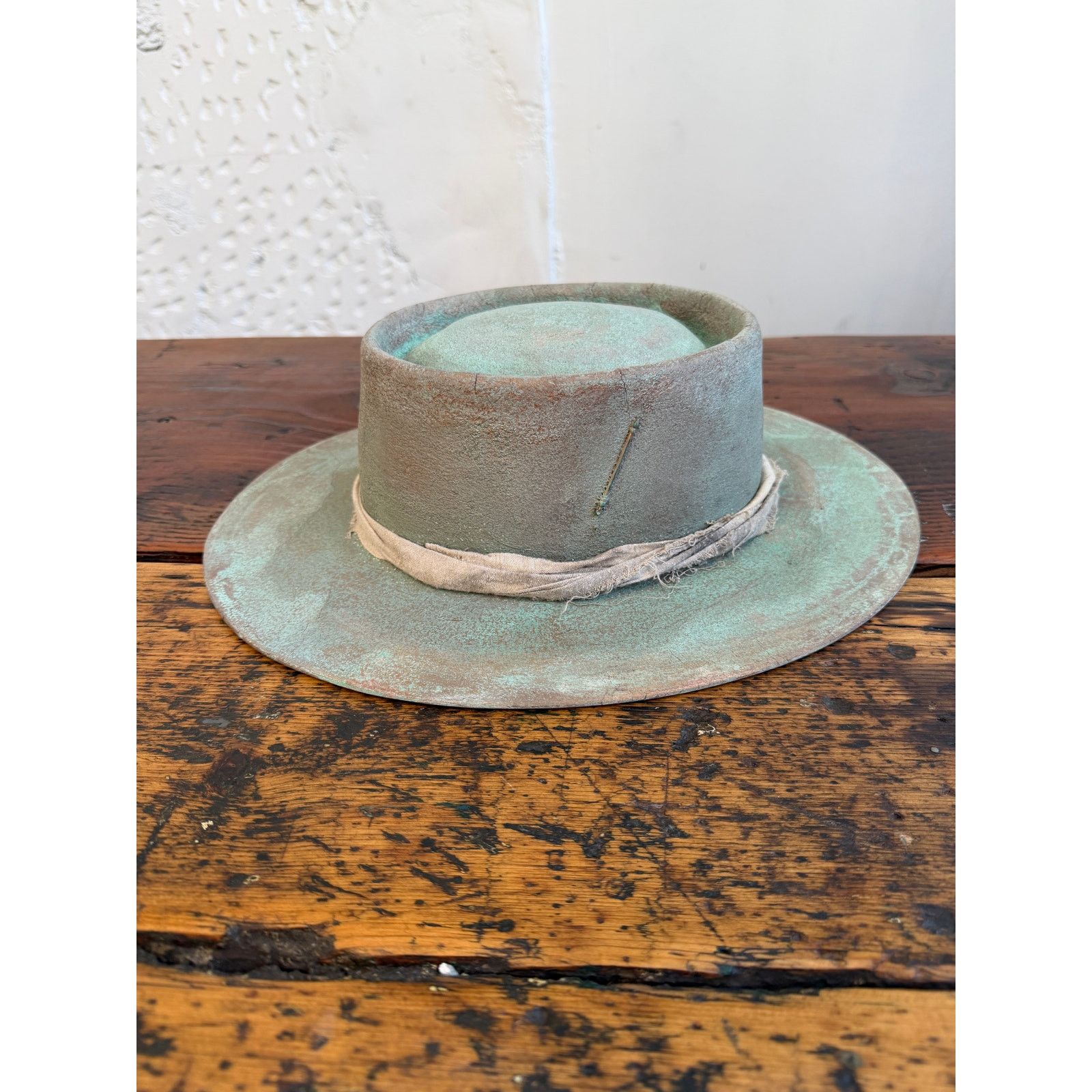Other Meshika Distressed Wide Brim Hat Size ONE SIZE - 1 Thumbnail
