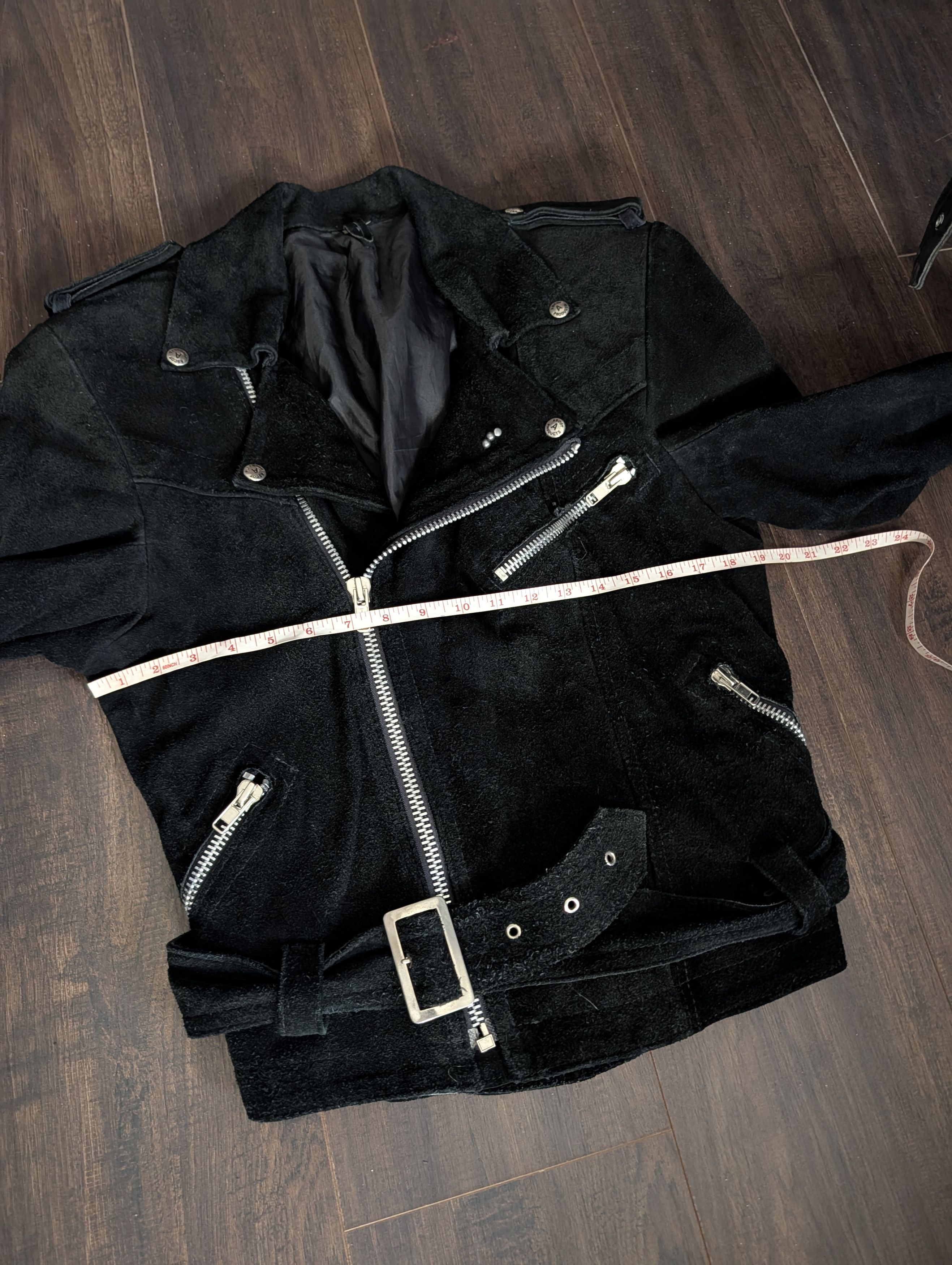 Ascot Chang ASCOT Vtg Australian top dyed leather nubuck biker jkt Size US S / EU 44-46 / 1 - 18 Thumbnail