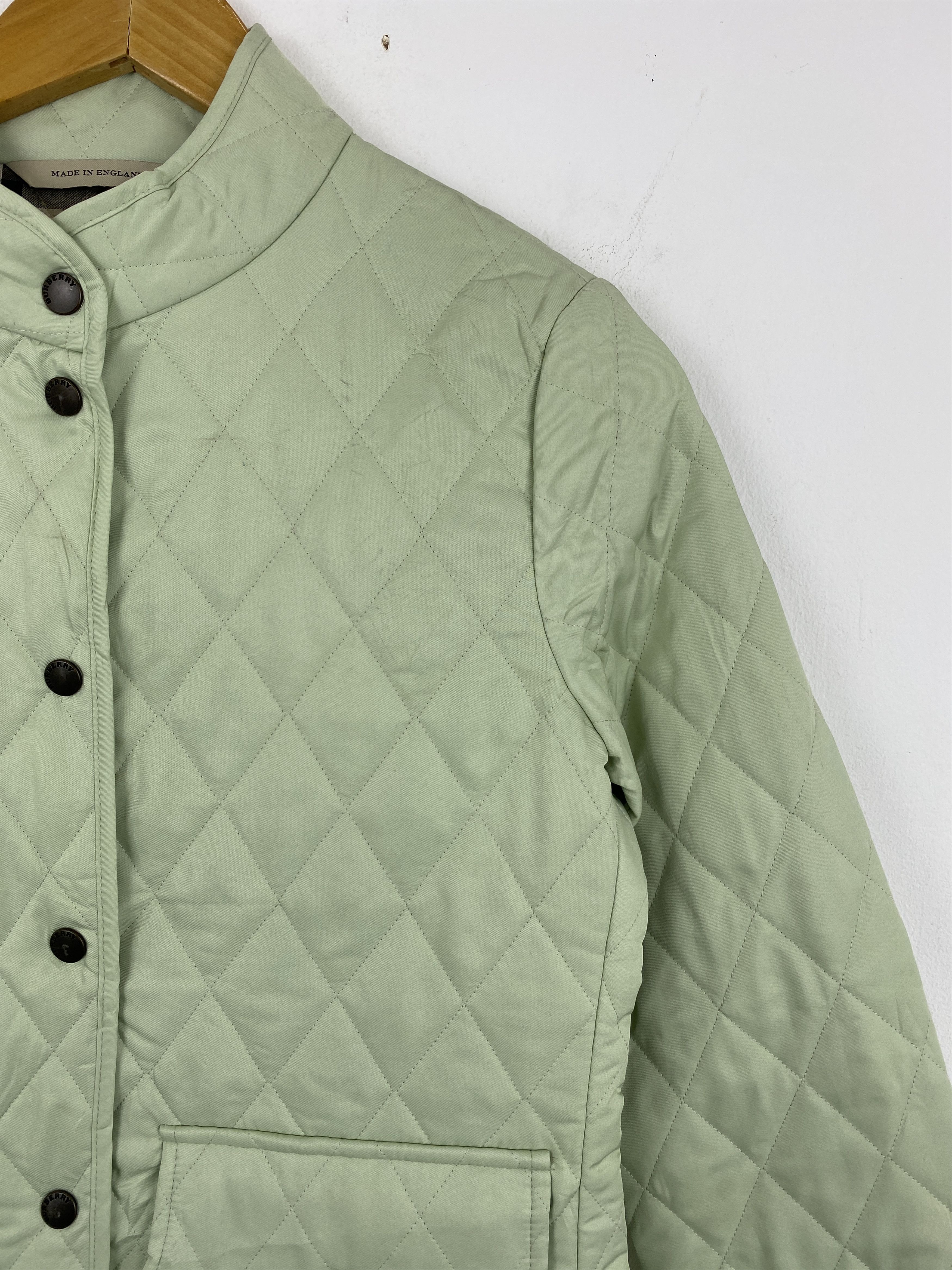 Burberry Burberry London Novacheck Quilted Button Up Jacket J2038 Size US XS / EU 42 / 0 - 7 Thumbnail