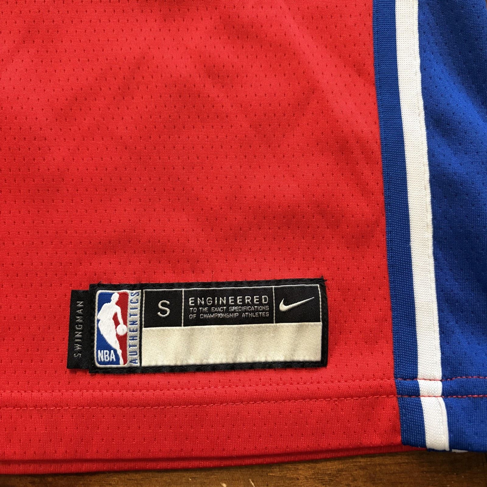 Nike Philadelphia 76ers Jersey Boys Small Joel Embiid 21 Nike Size S / US 4 / IT 40 - 7 Thumbnail