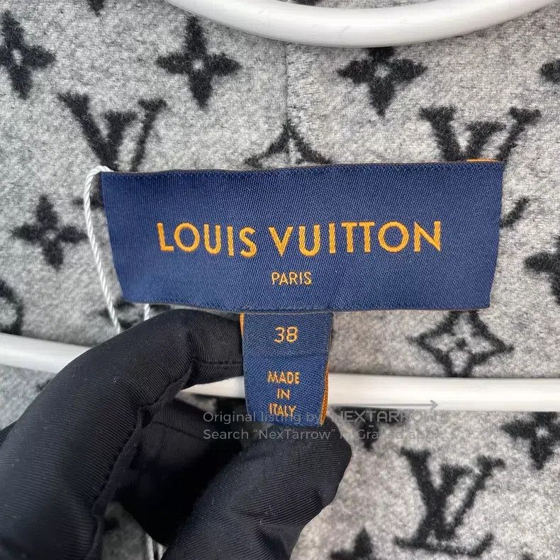 Louis Vuitton Louis Vuitton Black Old Flower Full Print Bathrobe Coat Size XS / US 0-2 / IT 36-38 - 6 Thumbnail