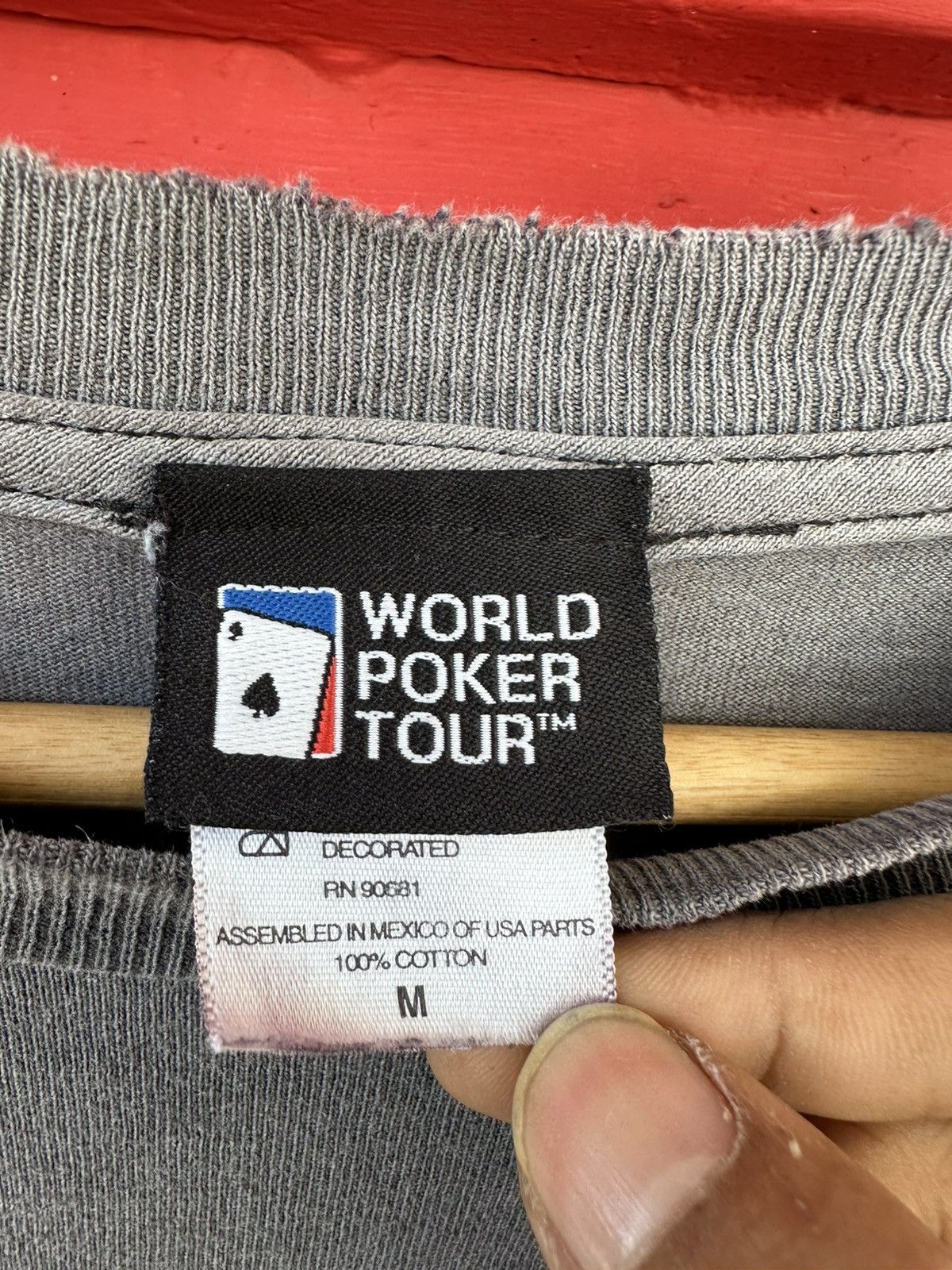 Vintage FADED Vintage World Poker Tour “I’m All In” Tee Size US M / EU 48-50 / 2 - 5 Thumbnail