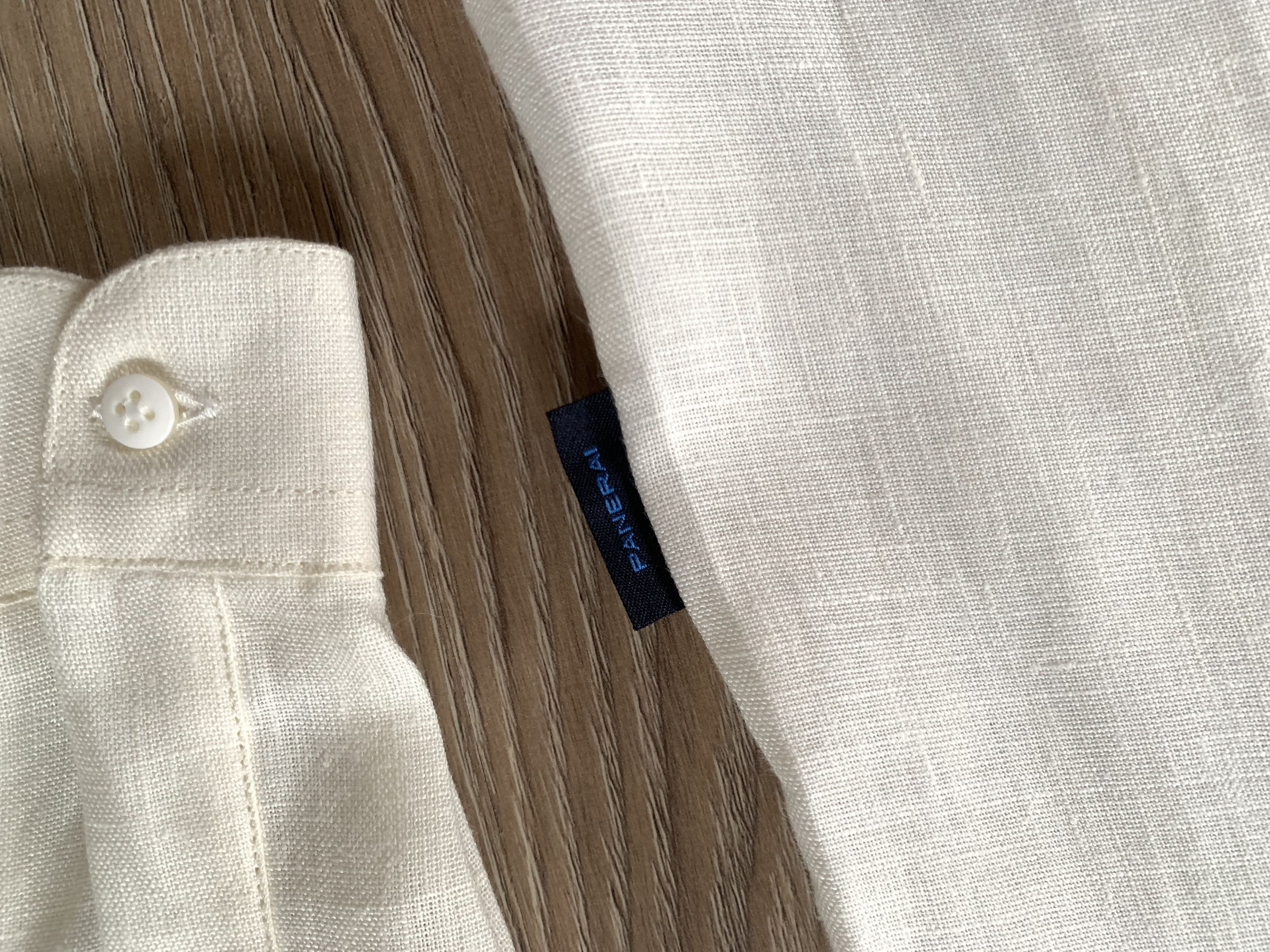Other Officine Panerai Italy Long Sleeve Linen Shirt Size US L / EU 52-54 / 3 - 7 Thumbnail