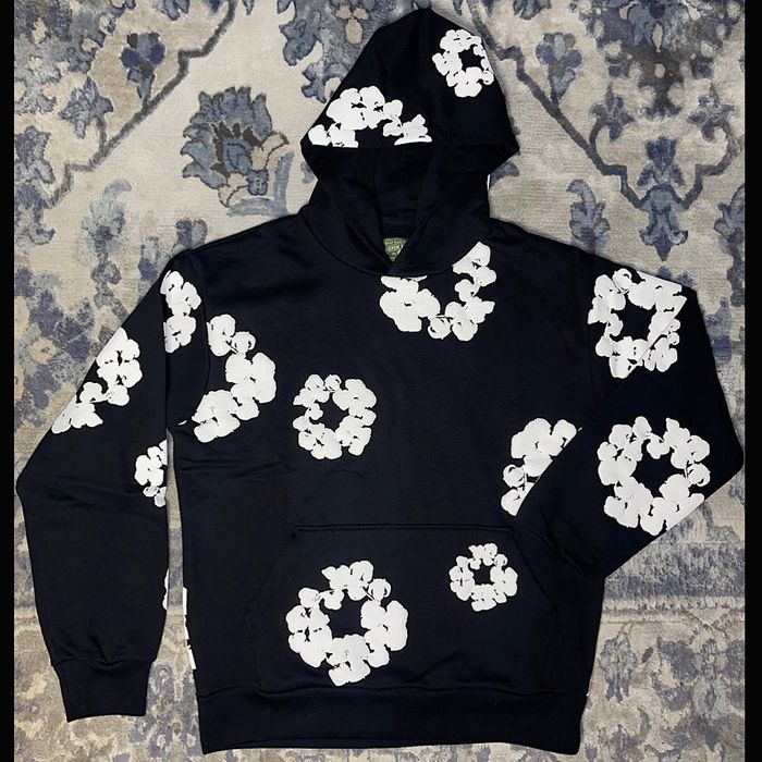Sweat à Capuche Denim Tears Noir - Taille XL - Neuf Avec étiquettes