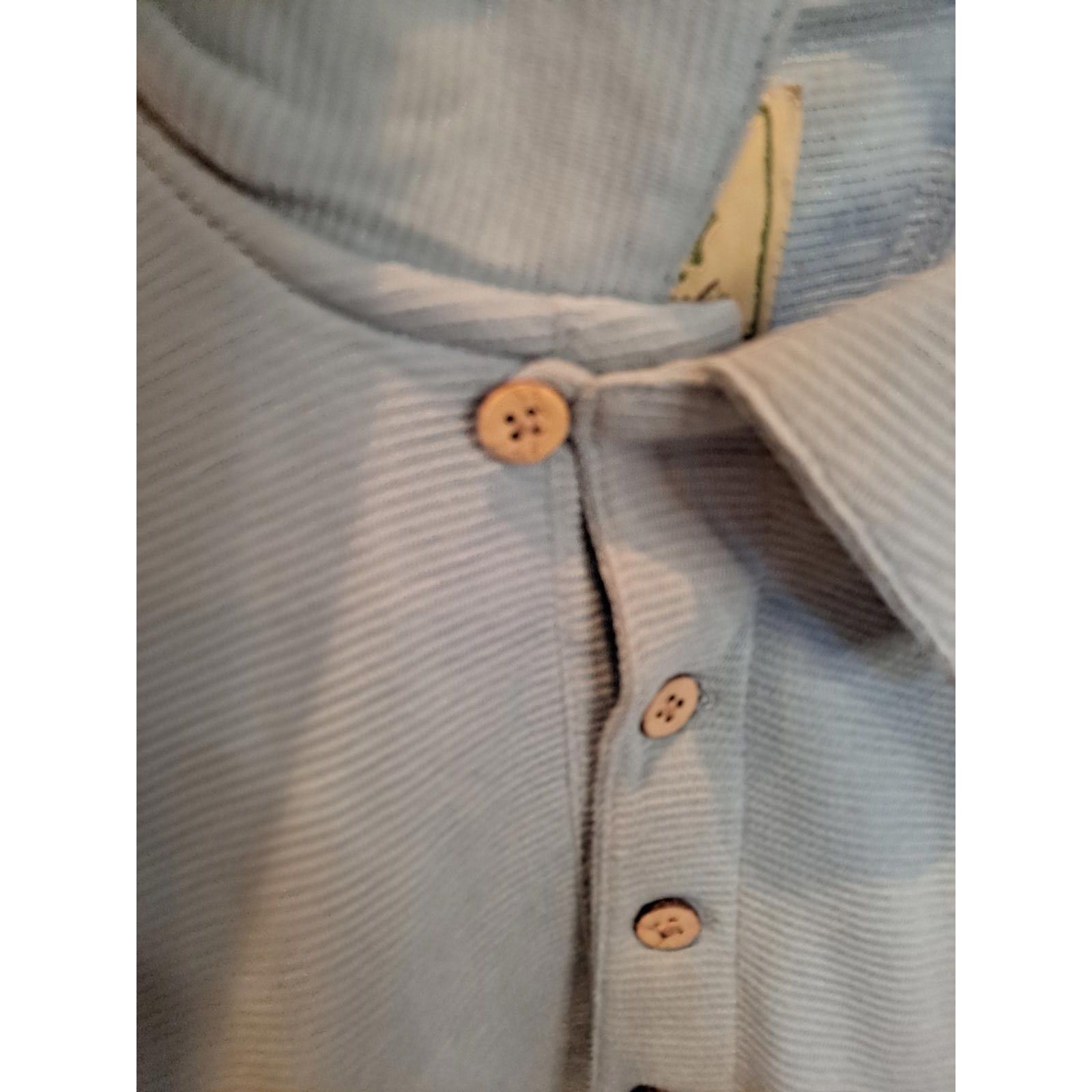Other New Joe Marlin Blue Ribbed Polo Size XL Size US XL / EU 56 / 4 - 2 Thumbnail