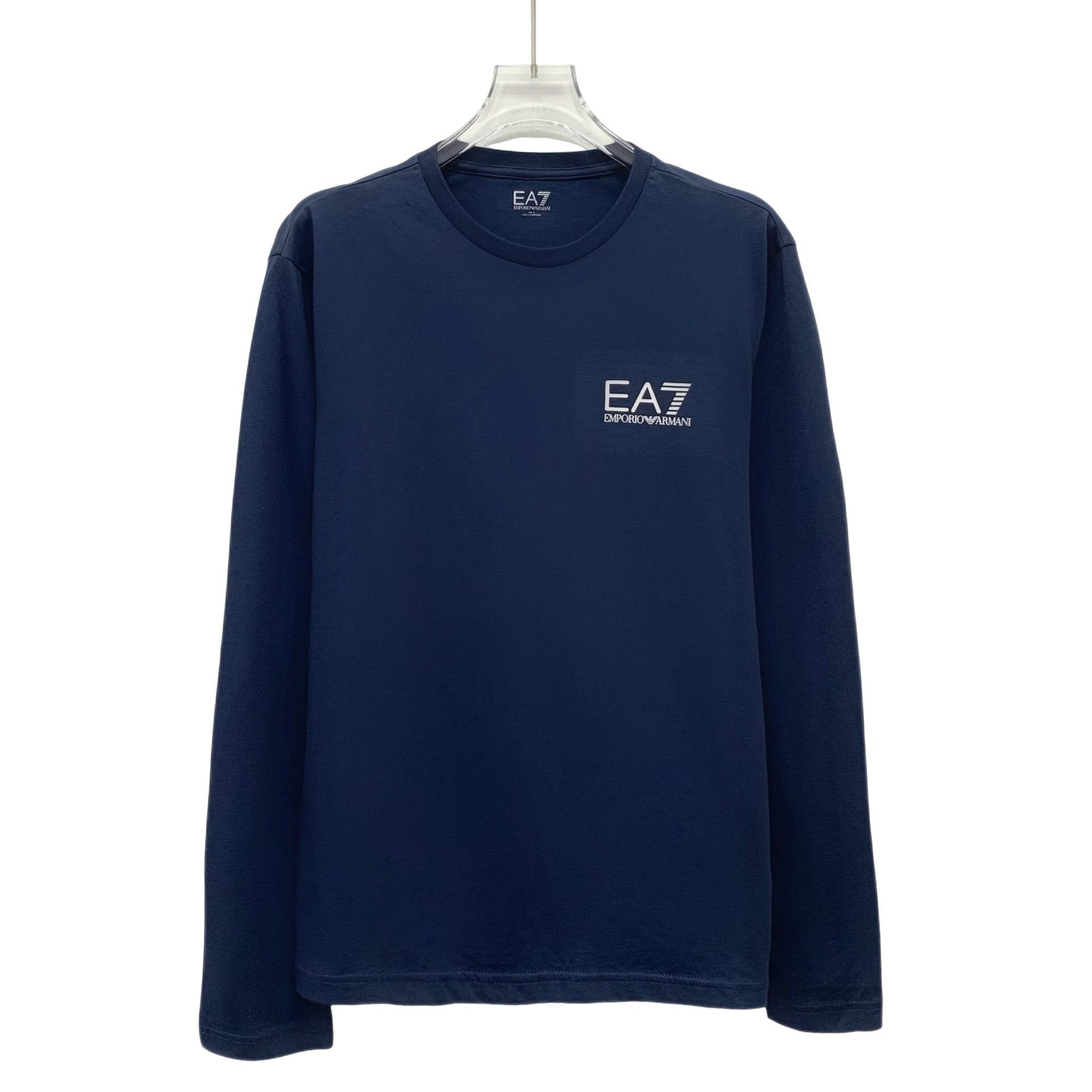 Emporio Armani EA7 Emporio Armani Logo Print Long Sleeve Tee Size S Size US S / EU 44-46 / 1 - 1 Thumbnail
