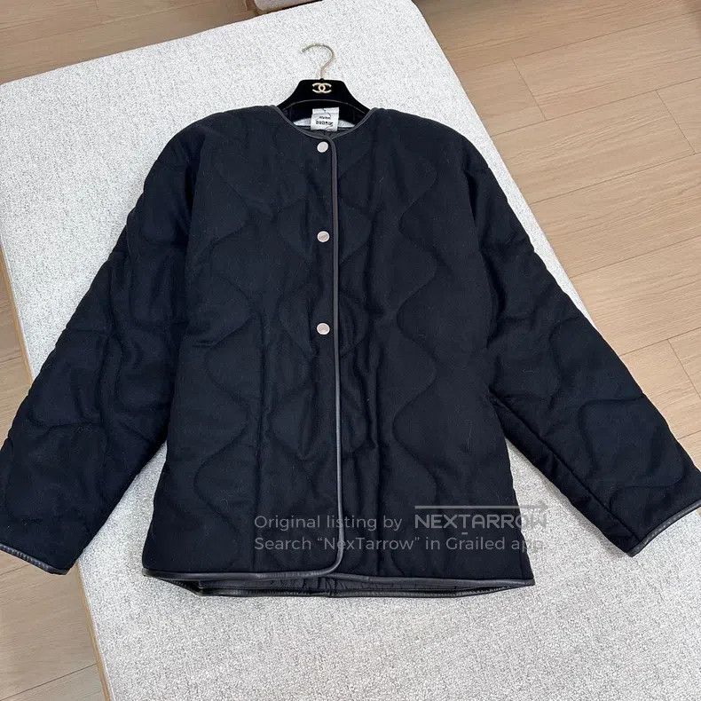 Hermes Hermes 23 women's winter reversible simple lamb fur single Size XS / US 0-2 / IT 36-38 - 1 Thumbnail