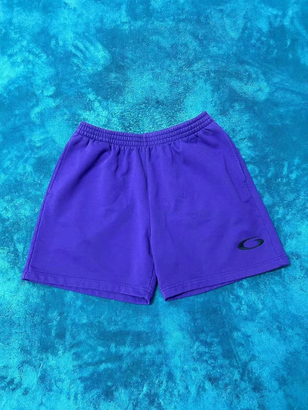 Balenciaga Balenciaga 25 Embroidered Cotton Shorts Size US 26 / EU 42 - 1 Thumbnail