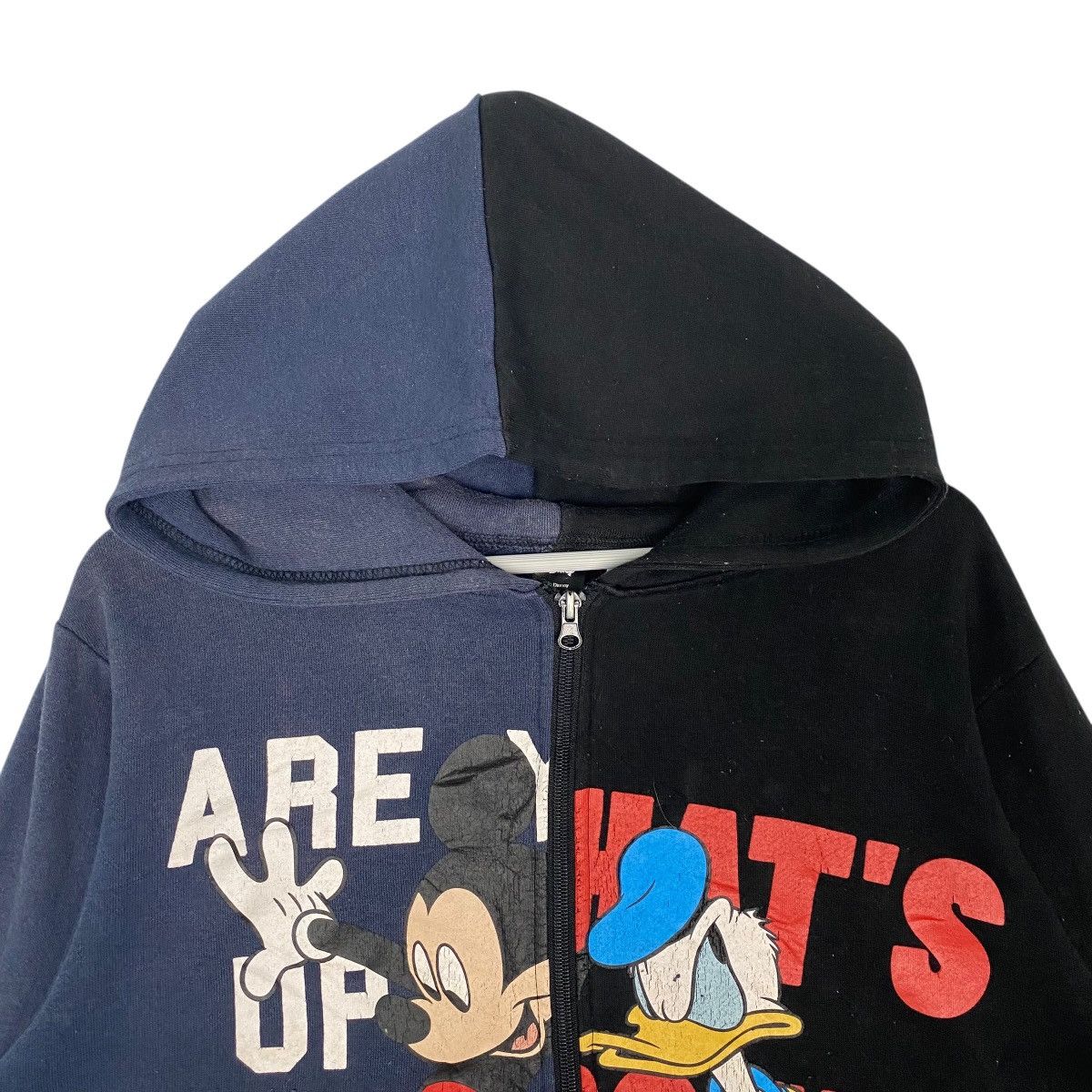 Other Vintage Disney Mickey Mouse Hoodie Sweater Black/Blue Size M Size US M / EU 48-50 / 2 - 4 Thumbnail