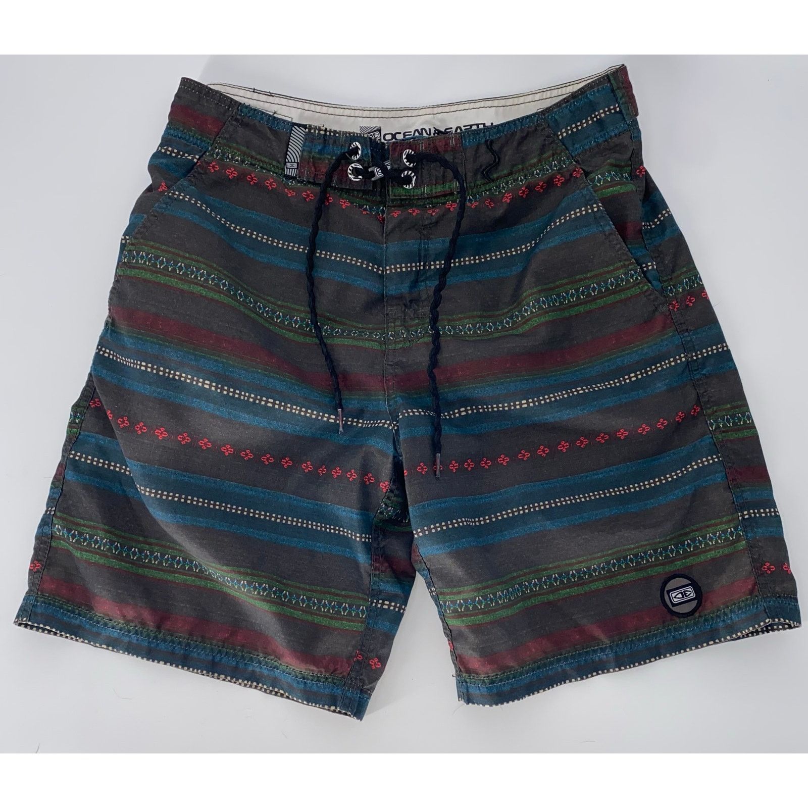 Ocean Current Ocean & Earth Mens Swimming Trunks Size US 33 - 1 Thumbnail