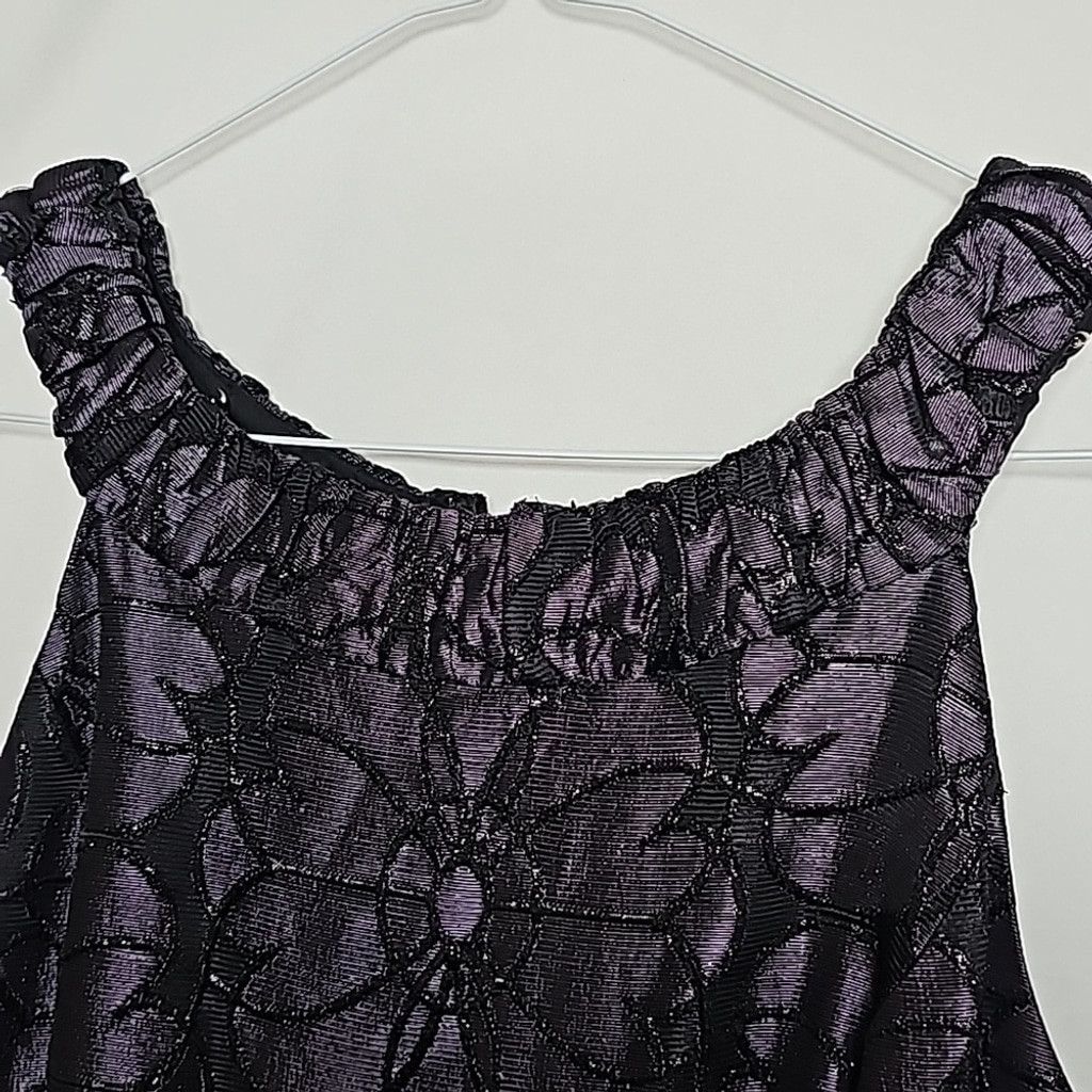 The Unbranded Brand Muse floral sleeveless sparkle cocktail party work dress 2 Size XS / US 0-2 / IT 36-38 - 8 Thumbnail