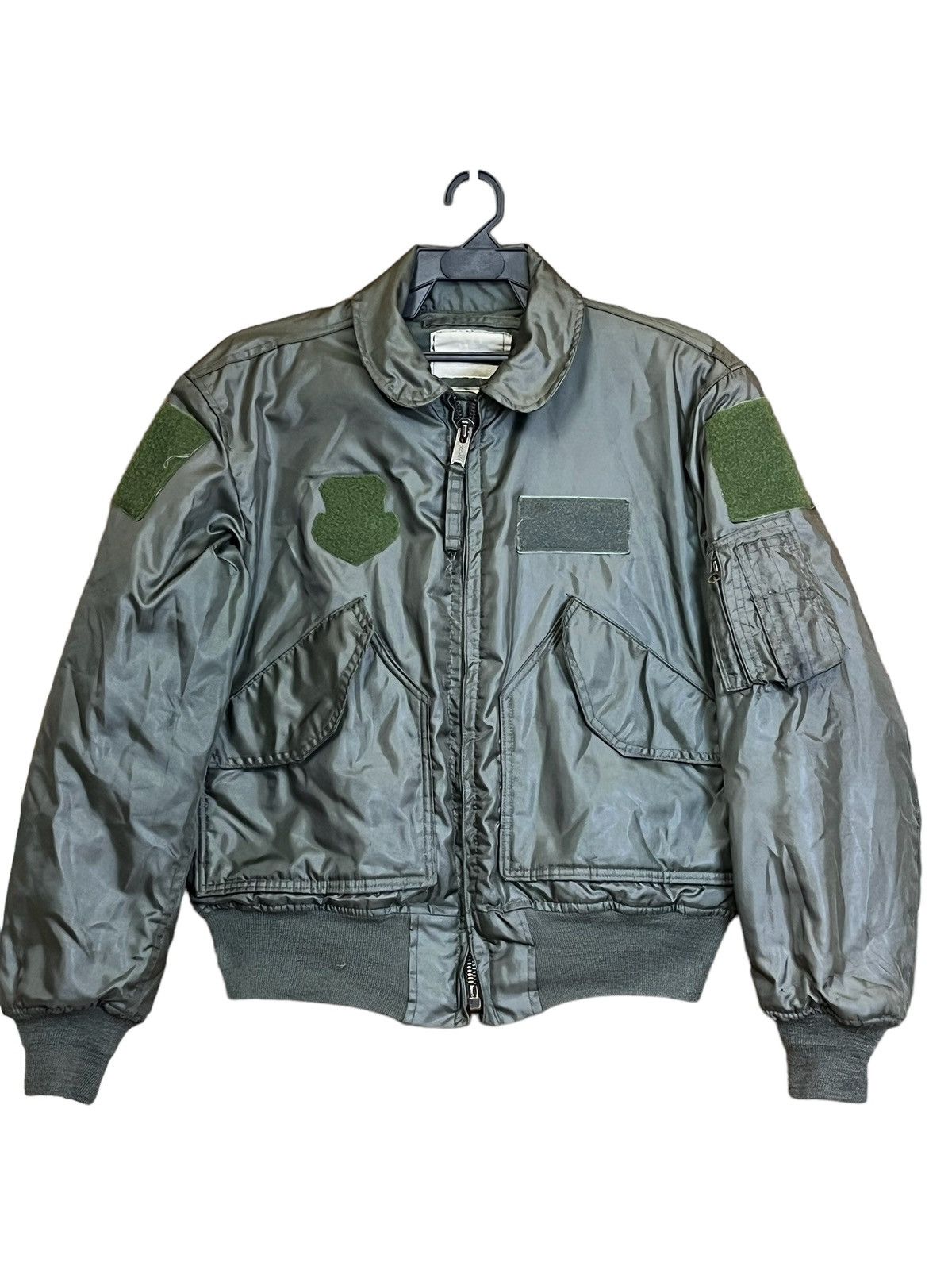 Vintage VINTAGE 80s USAF VMGR-352 US ARMY LANCER FLIGHT JACKET | Grailed