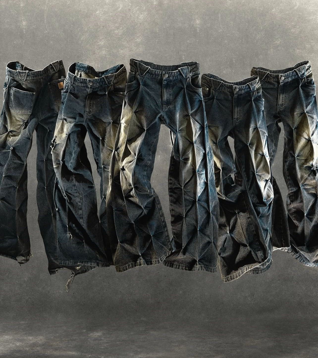 Badson 'core' Denim Pants In Rust