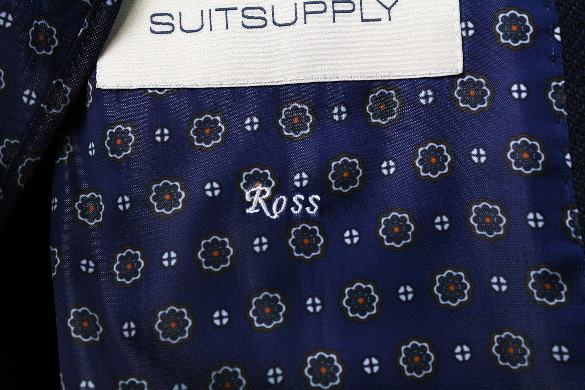 Suitsupply LA SPALLA UK44R Blue Linen Silk Blazer 75878 Size 44R - 8 Thumbnail