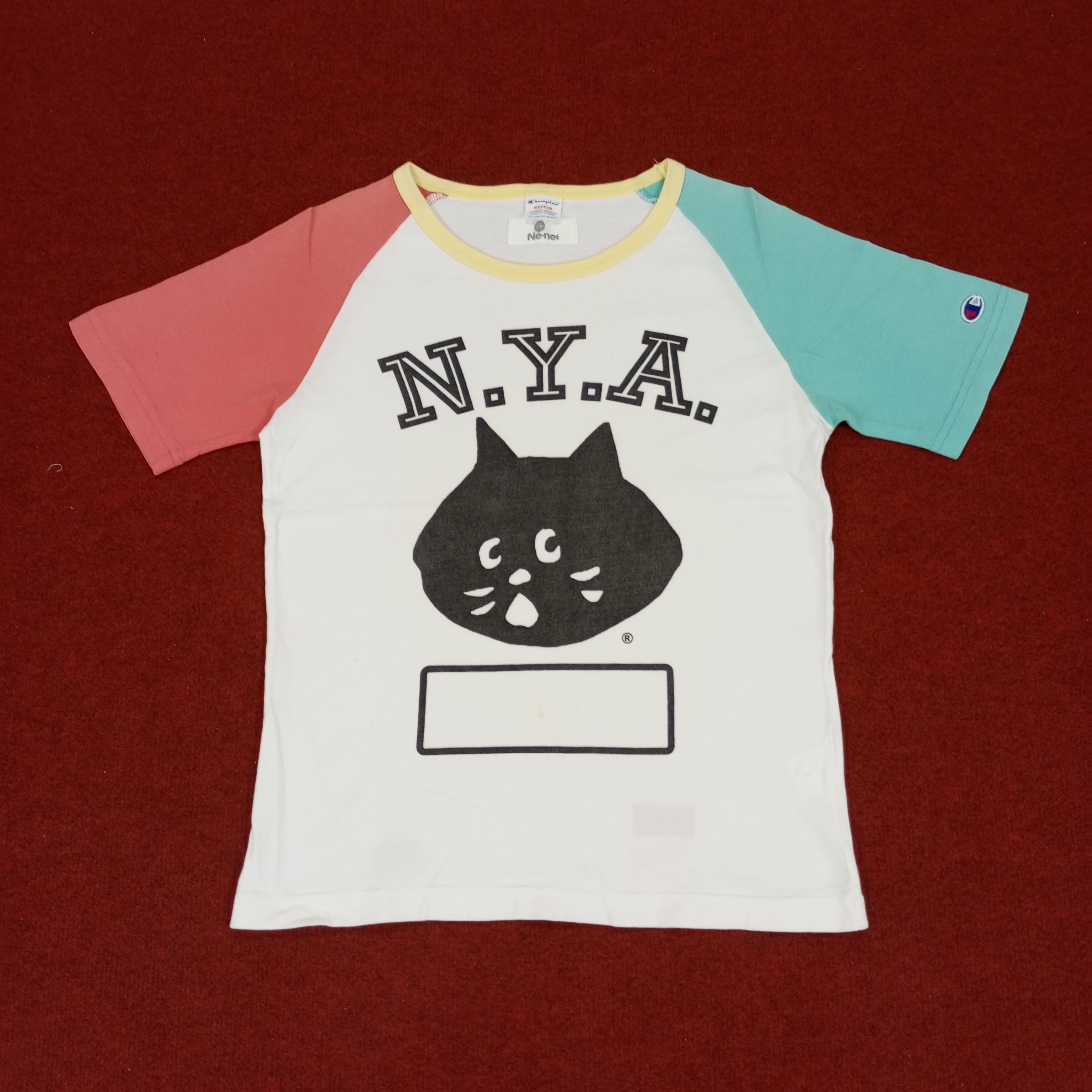Ne Net X Champion Designer Brand Streetwear Style Tshirt