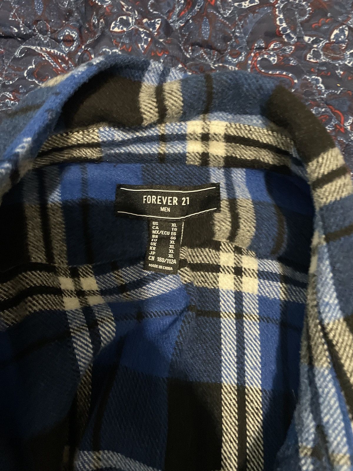 H&M H&M Plaid Flannel Size US XL / EU 56 / 4 - 2 Thumbnail