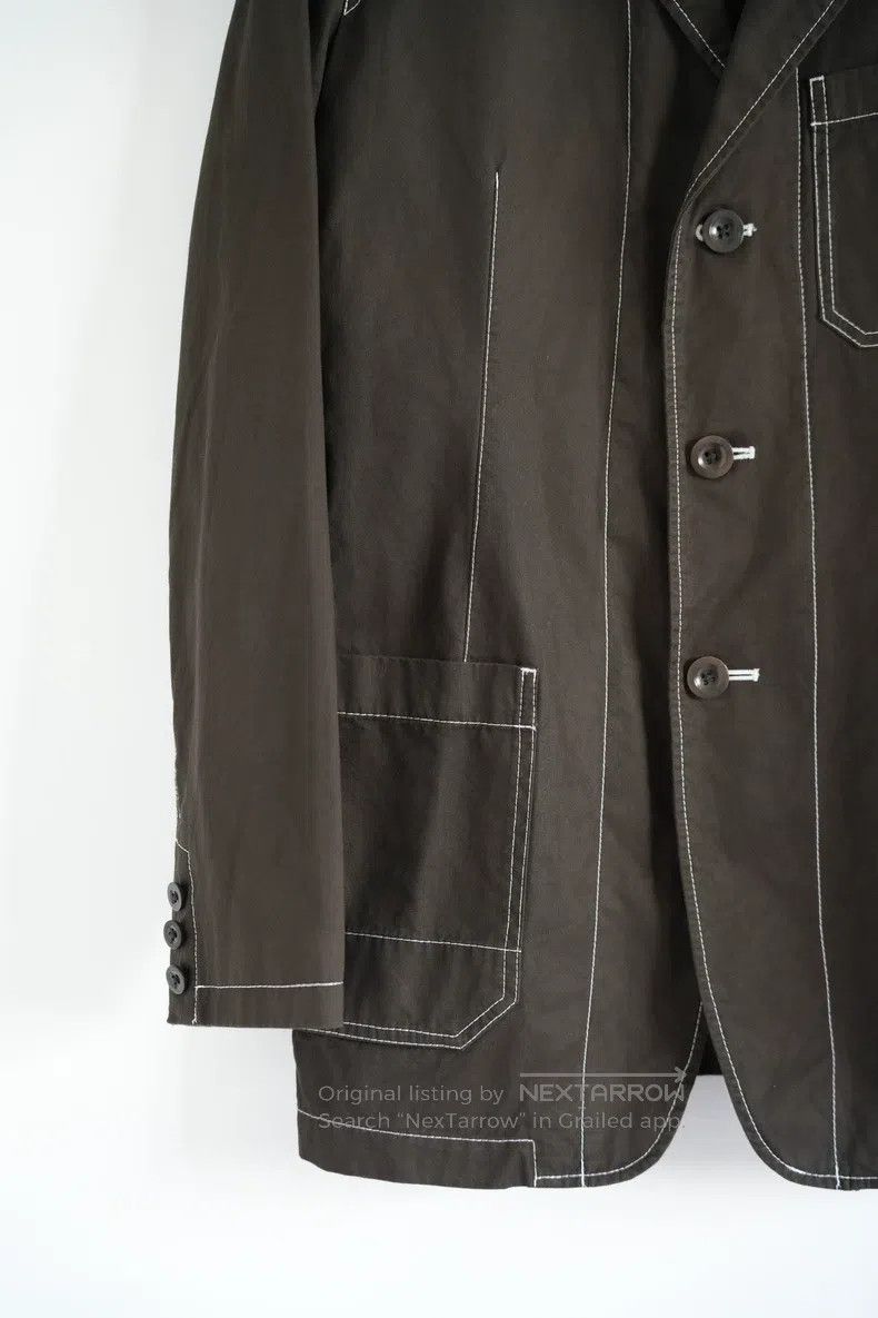 Yohji Yamamoto Yohji Yamamoto size 2 09 aw structured open line blazer Size 36R - 4 Thumbnail