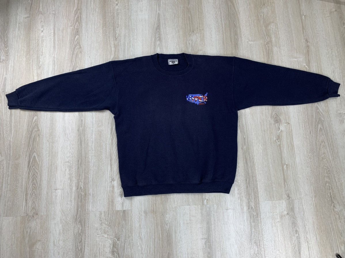 Lee × Vintage Mens vintage sweatshirt Lee Hyper Wheels Size XL Size US XL / EU 56 / 4 - 1 Thumbnail