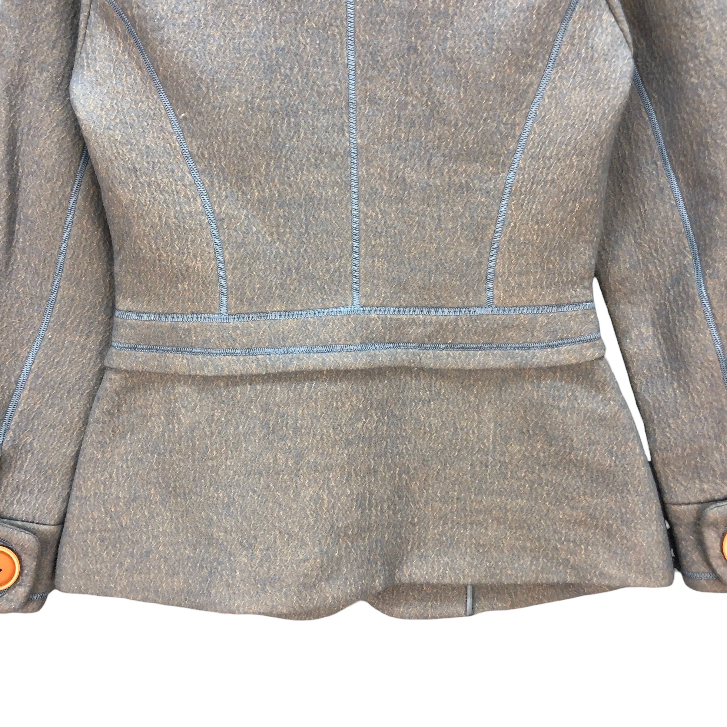 Japanese Brand TOMASO STEFANELLI LANA WOOL COAT #7365-134 Size S / US 4 / IT 40 - 12 Thumbnail