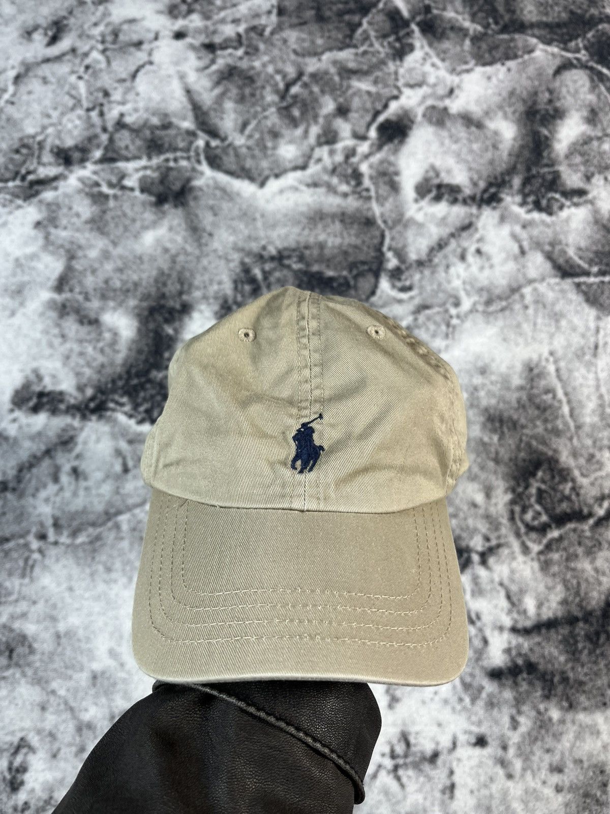 Polo Ralph Lauren Polo Ralph Lauren Beige Pony Logo Cap Hat Size ONE SIZE - 1 Thumbnail