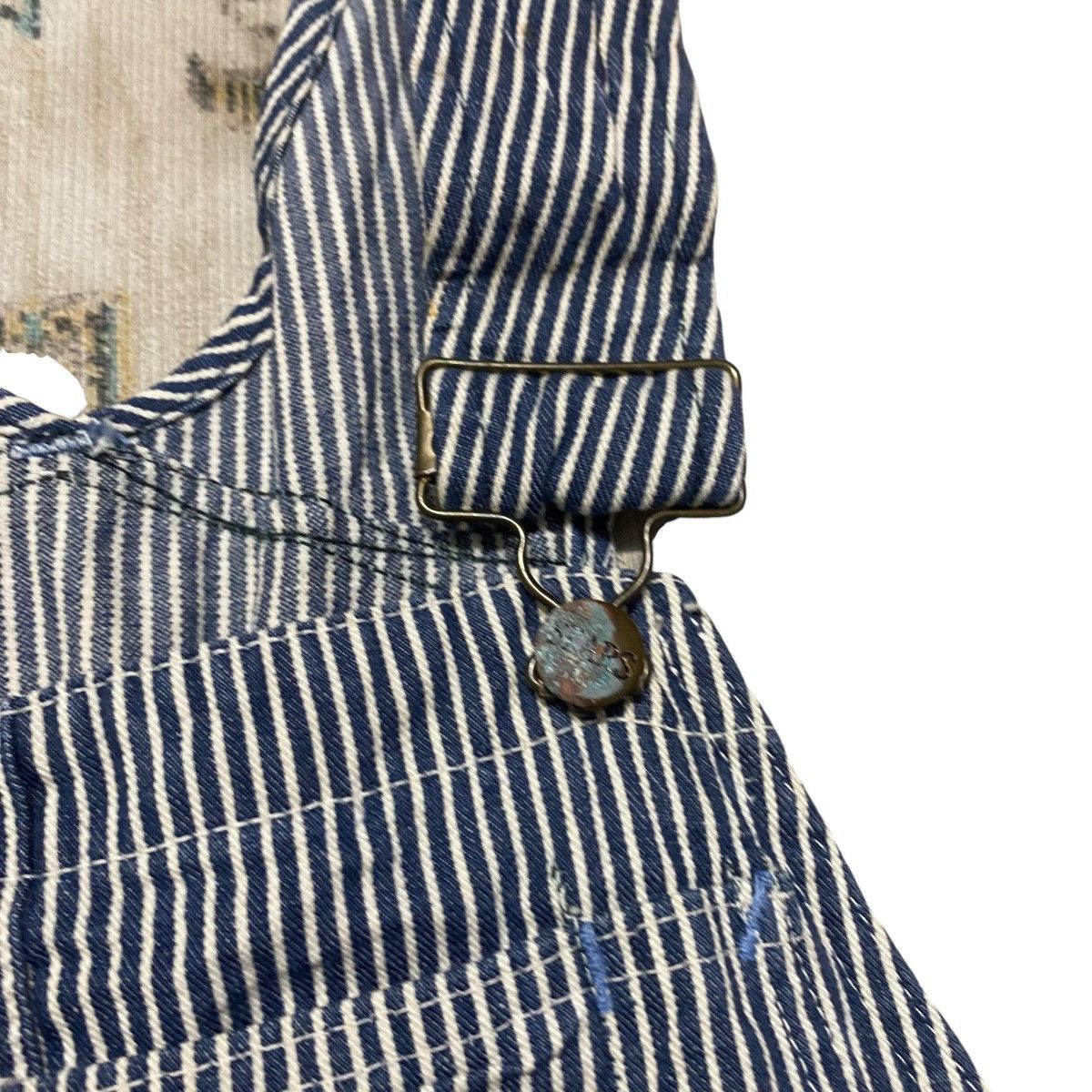 Sears Vintage 60s Sears Roebuck Overall Hickory Striped Size US 32 / EU 48 - 4 Thumbnail