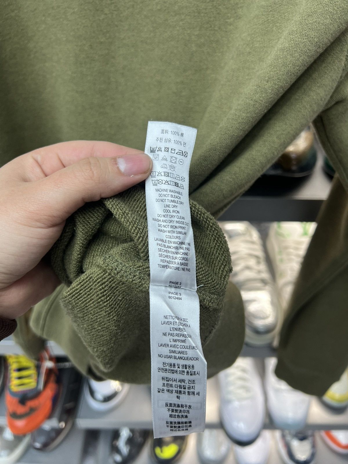 Burberry Burberry Olive Crewneck Size US S / EU 44-46 / 1 - 7 Thumbnail