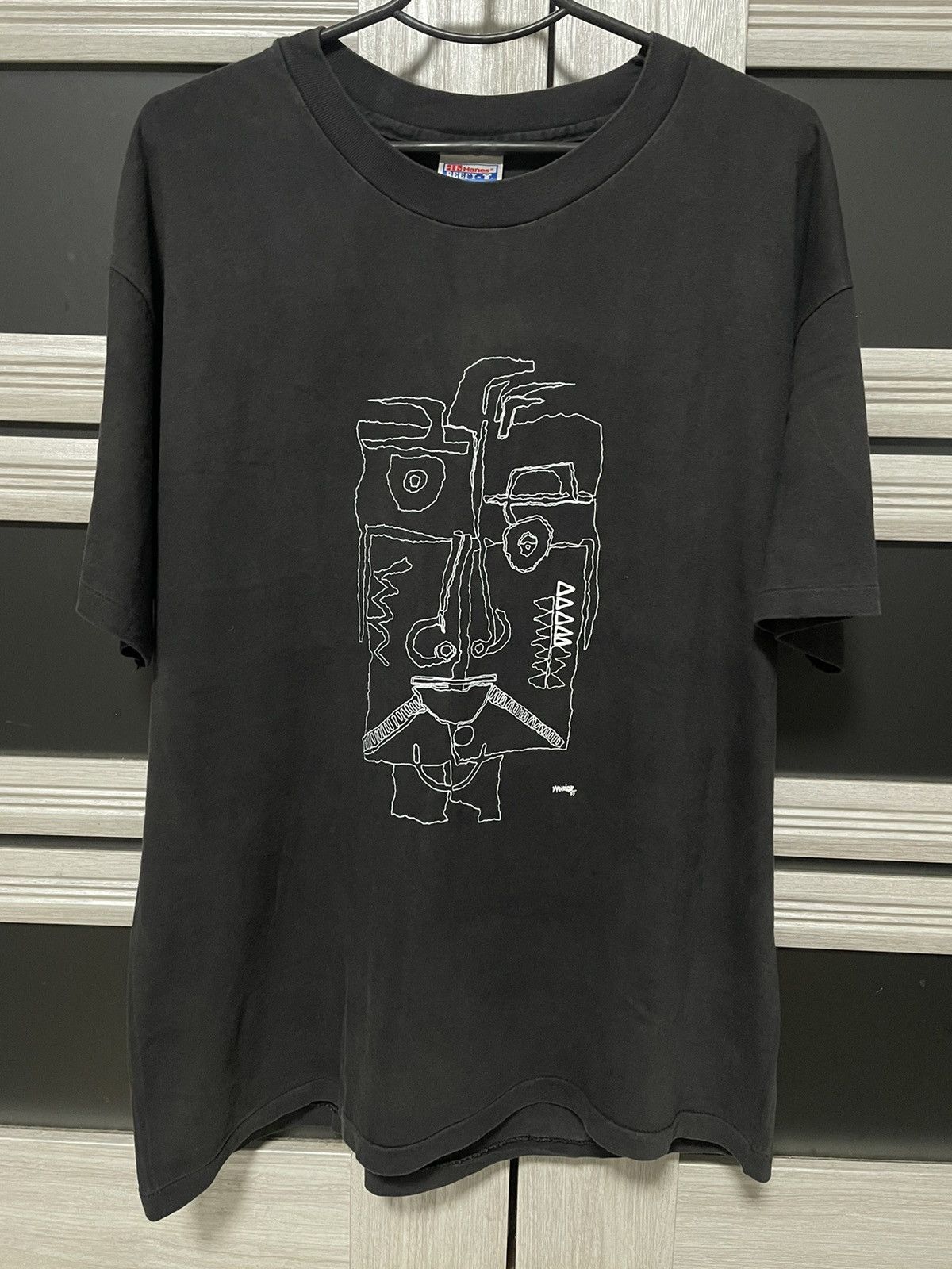Vintage Vintage 1987 Cesar Manrique Abstract Art Tee XL Size US XL / EU 56 / 4 - 1 Thumbnail