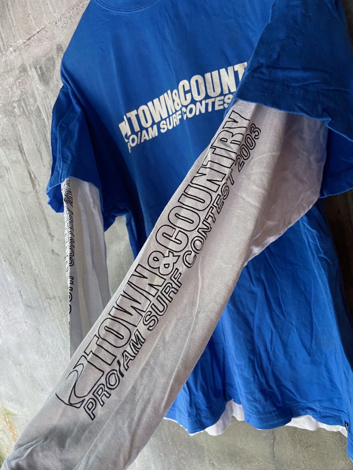 Hysteric Glamour Y2K DOUBLE LAYER T&C SURF CONTEST LONG SLEEVE Size US L / EU 52-54 / 3 - 4 Thumbnail