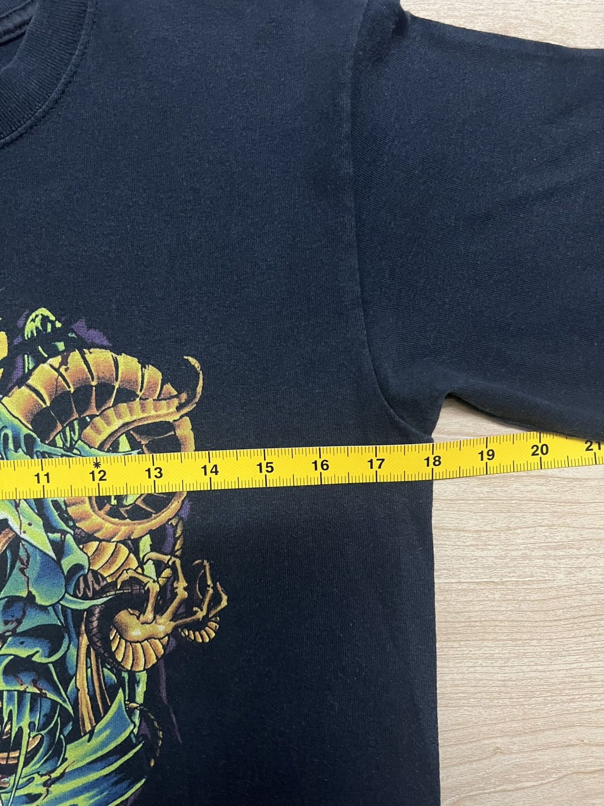 Band Tees Job For A Cowboy Skull Metal Graphic Tee Black S Size US S / EU 44-46 / 1 - 5 Thumbnail
