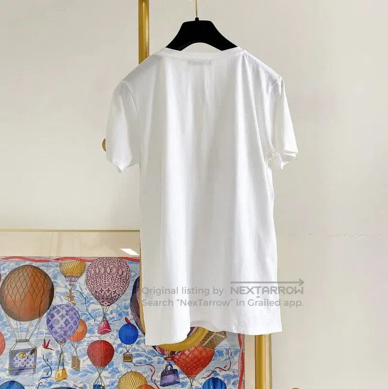 Balmain Balmain Women's White Cotton Short Sleeve T-Shirt . Size XS / US 0-2 / IT 36-38 - 1 Thumbnail
