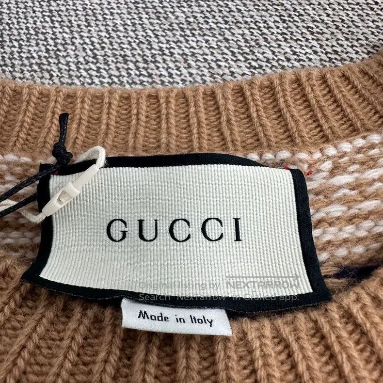 Gucci Gucci Full print logo Fair Island long-sleeved pullover sw Size XS / US 0-2 / IT 36-38 - 3 Thumbnail