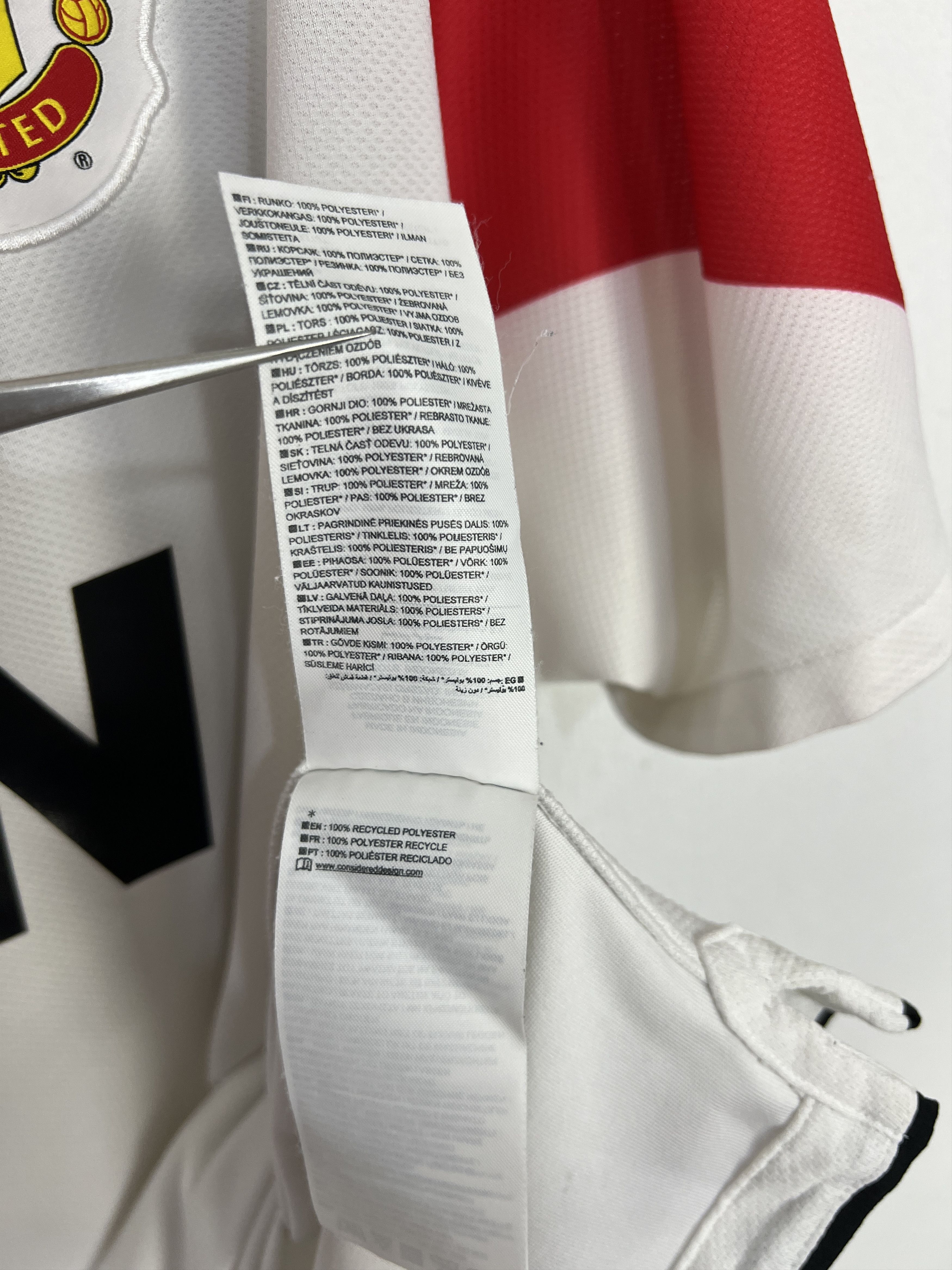 Nike Manchester United Away football shirt 2010 Soccer Nike Size US XXL / EU 58 / 5 - 9 Thumbnail