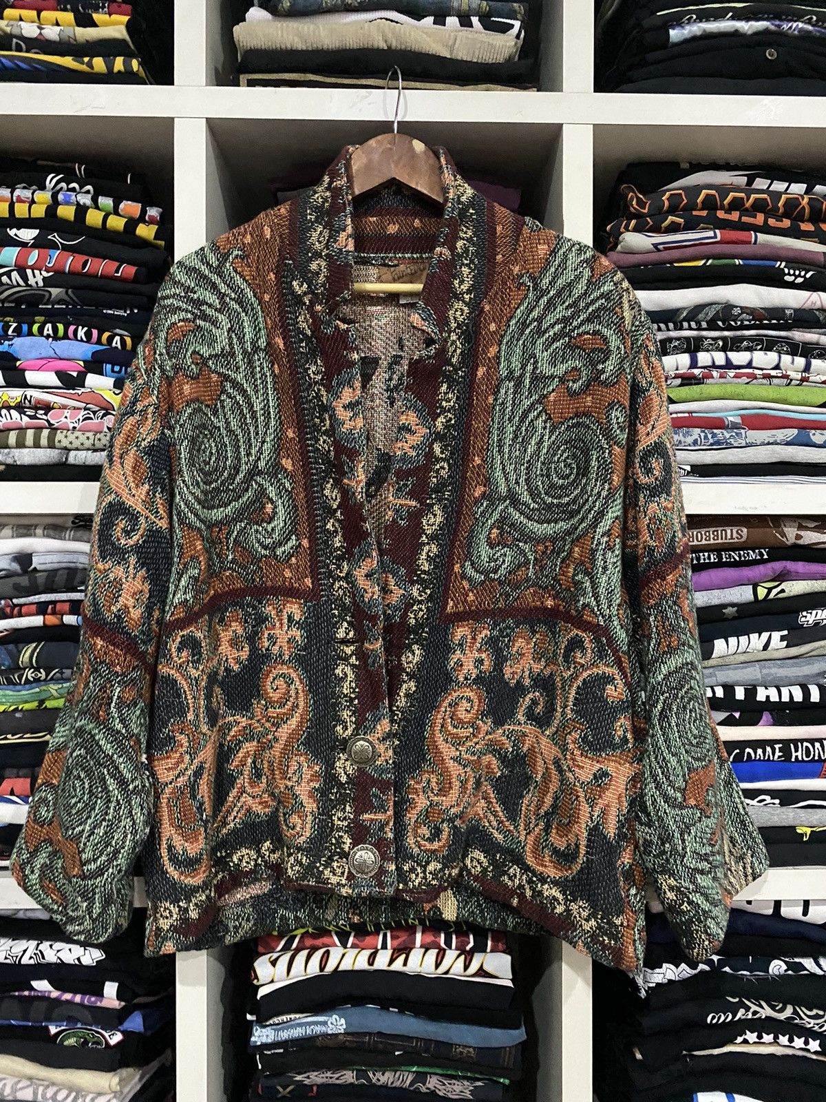 Designer × Japanese Brand × Vintage Parsley & Sage Painted Dany Jacket Size US M / EU 48-50 / 2 - 1 Thumbnail