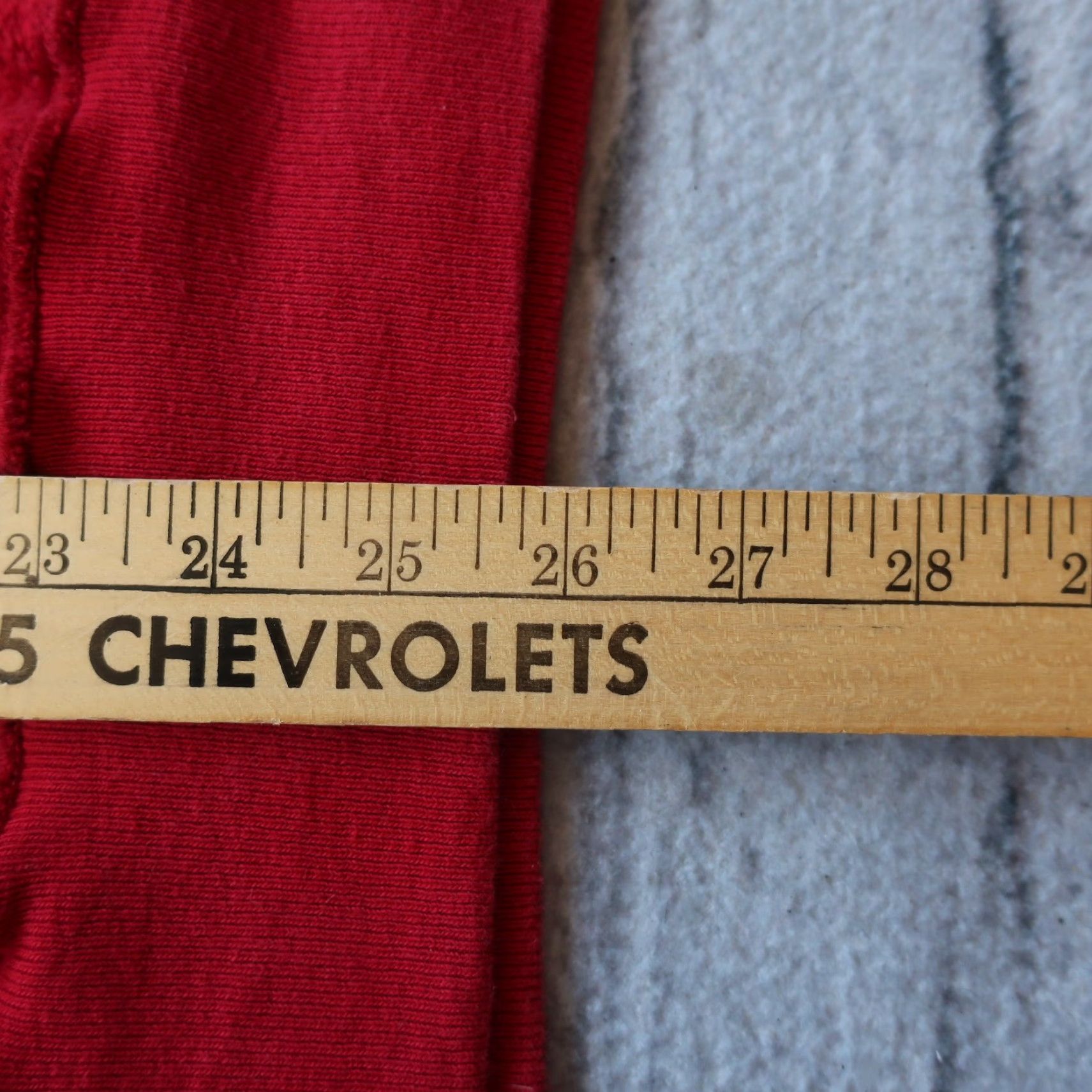 Champion VINTAGE Champion Logo Sweatshirt Mens Large Red Sweatshirt Size US L / EU 52-54 / 3 - 6 Thumbnail