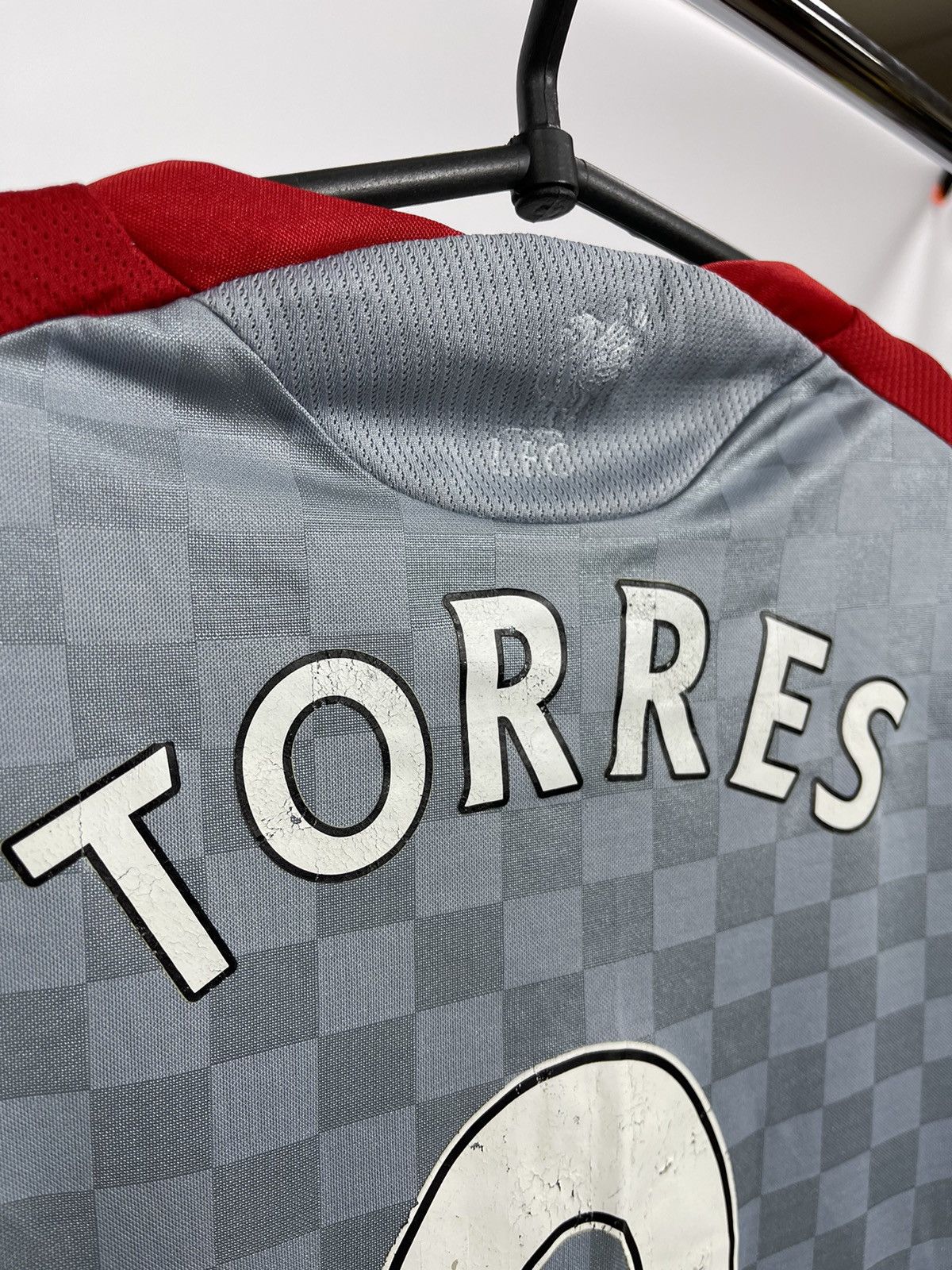 Adidas Adidas Liverpool FC 2008-2009 Away Torres #9, Gray, Size M Size US M / EU 48-50 / 2 - 7 Thumbnail