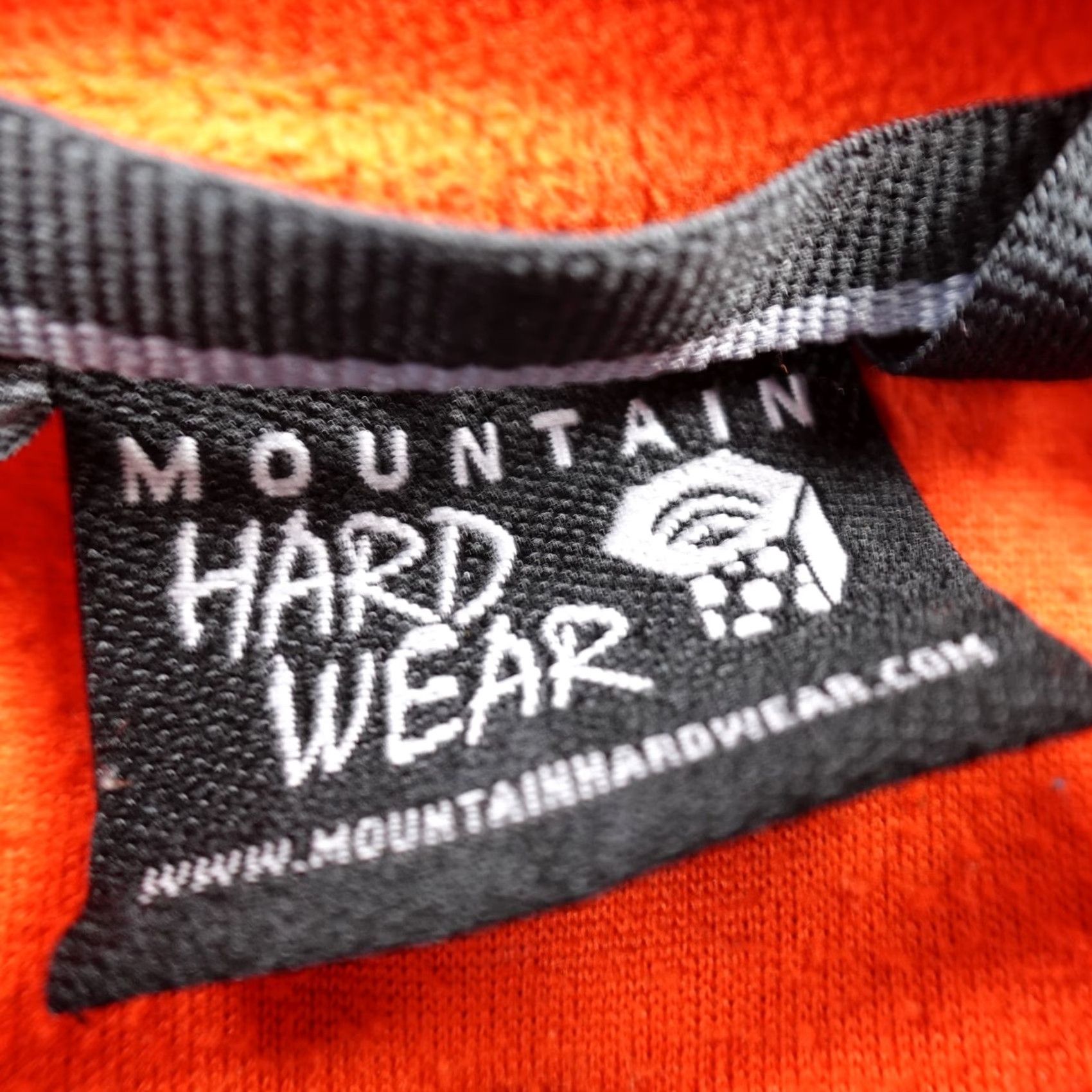 Mountain Hardwear Mountain Hardwear Jacket L Orange Microchill Fleece Pile Zip Sweater Hiking Mens Size US L / EU 52-54 / 3 - 6 Thumbnail