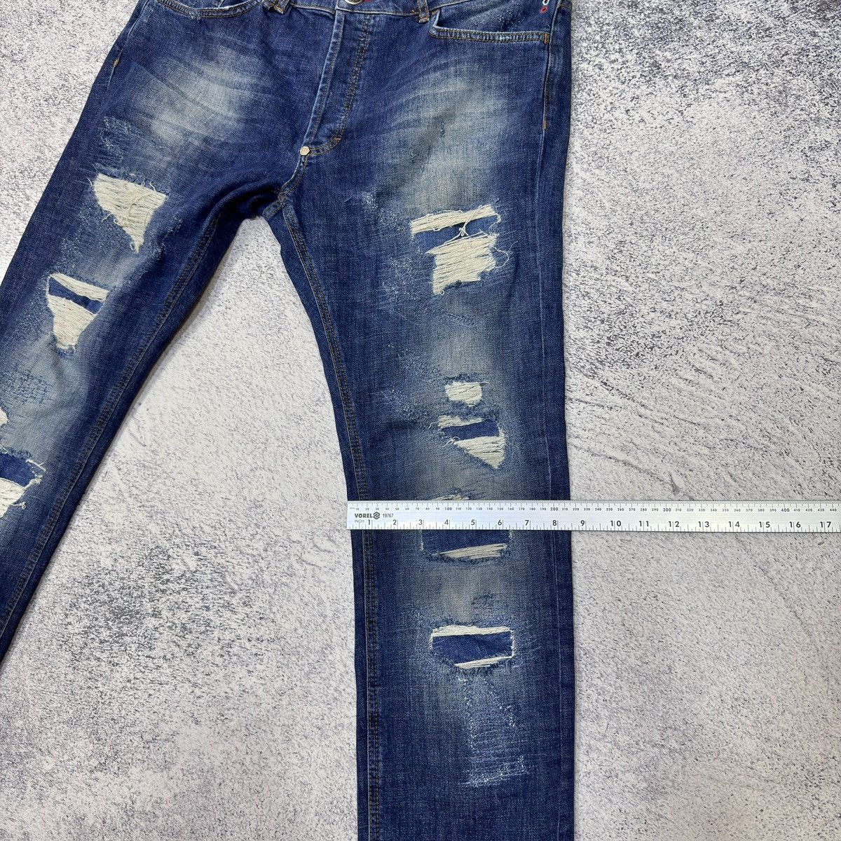 Philipp Plein Philipp Plein Super Straight Cut Mens Jeans 36 size Size US 36 / EU 52 - 21 Thumbnail