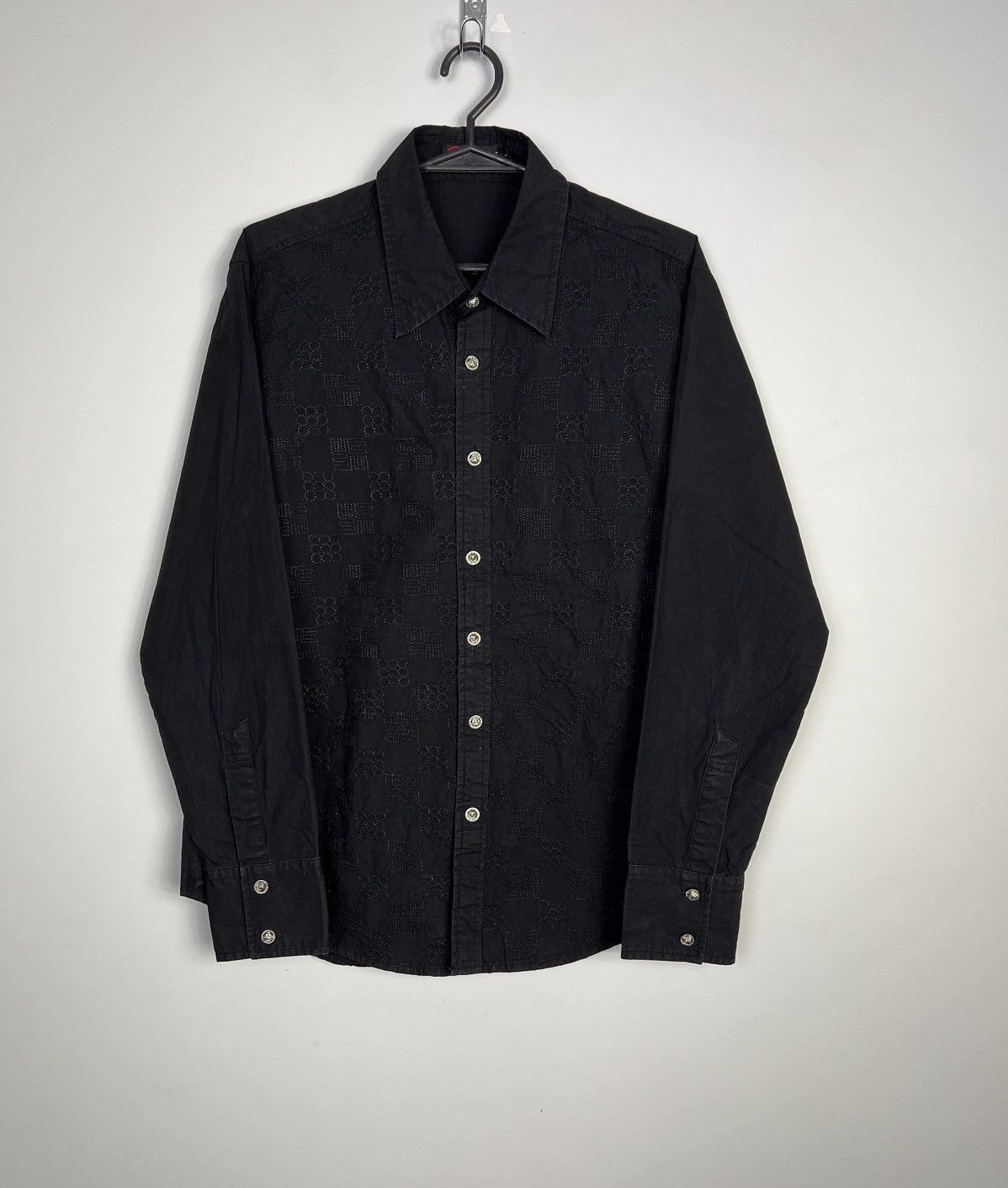 Versace Versace Jeans Couture Sport Shirt with Logo Buttons, Meduza Size US M / EU 48-50 / 2 - 1 Thumbnail