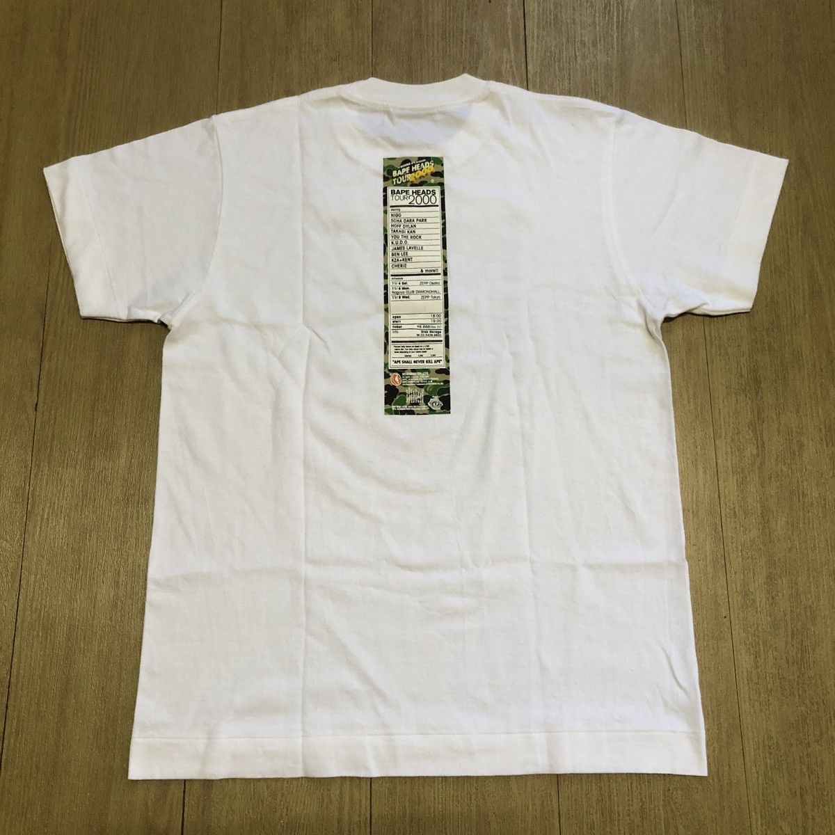 Bape Bape Heads Tour 2000 Tee Size US S / EU 44-46 / 1 - 2 Thumbnail