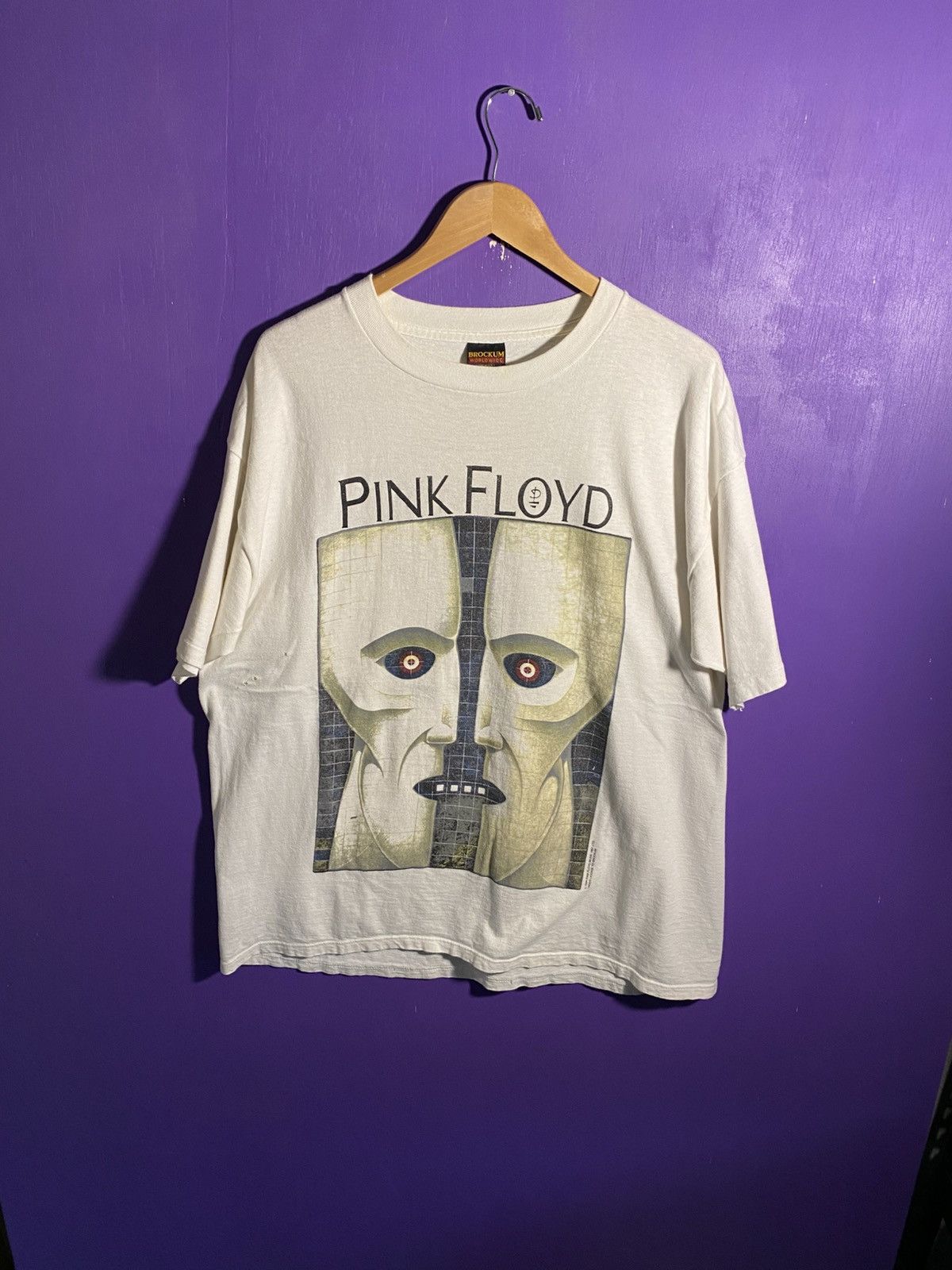Band Tees Vintage 1994 Pink floyd division bell tour tee Size US XL / EU 56 / 4 - 1 Thumbnail